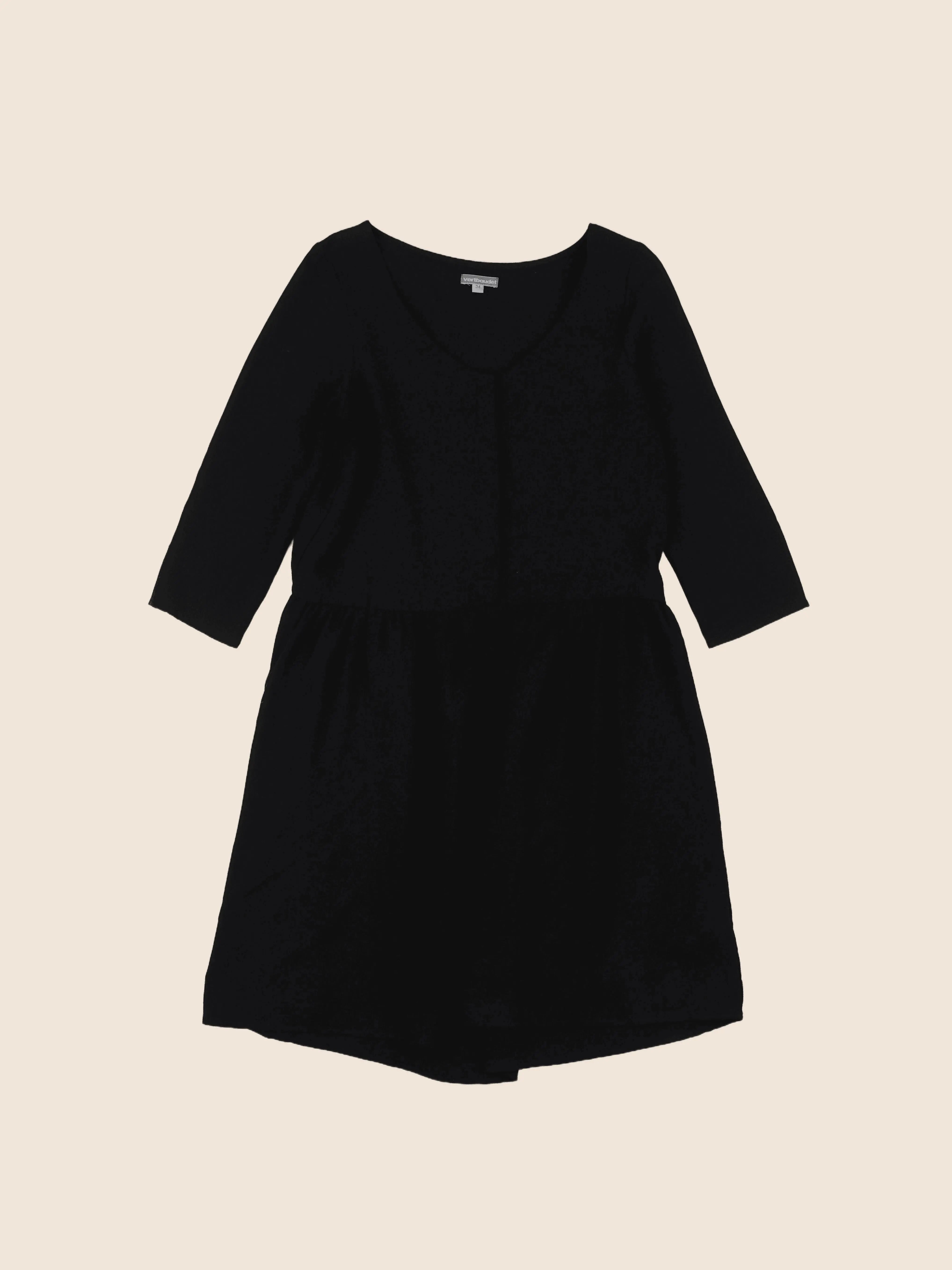 Vertbaudet - robe grossesse noir - 34