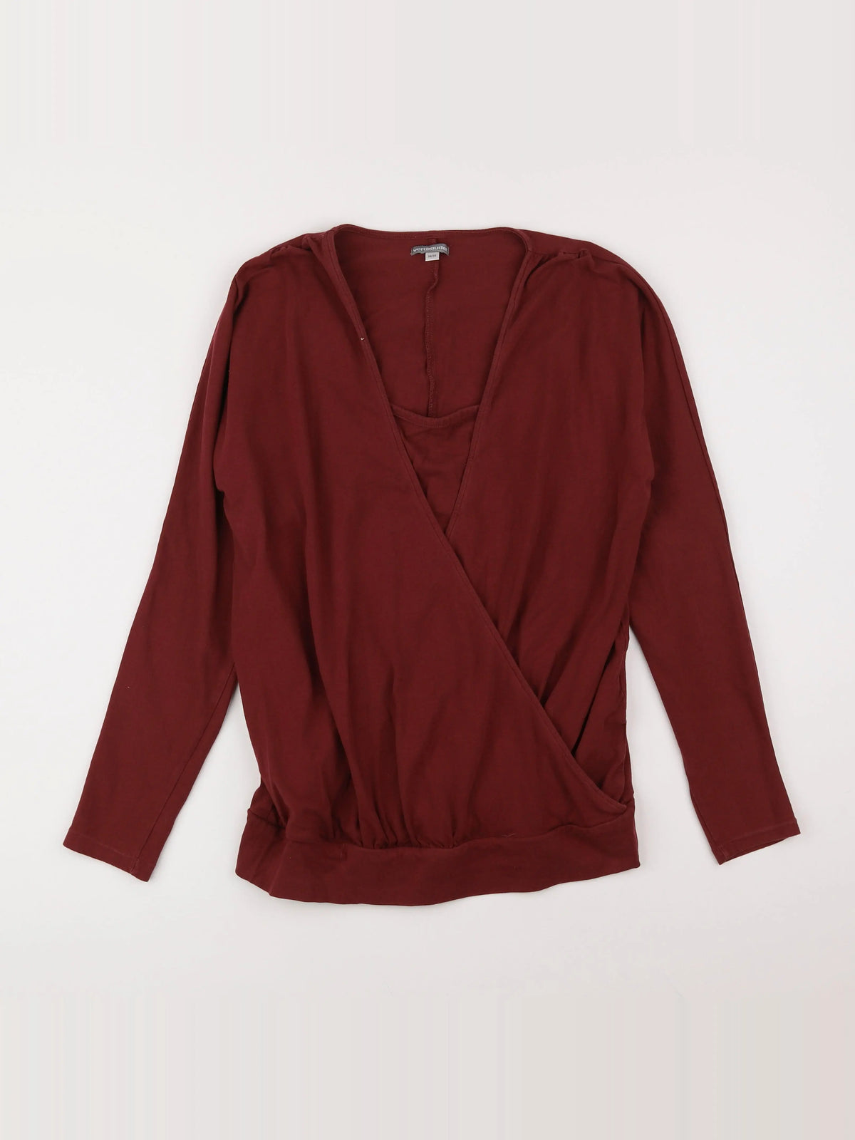Vertbaudet - tee-shirt grossesse rouge - 34 à 36