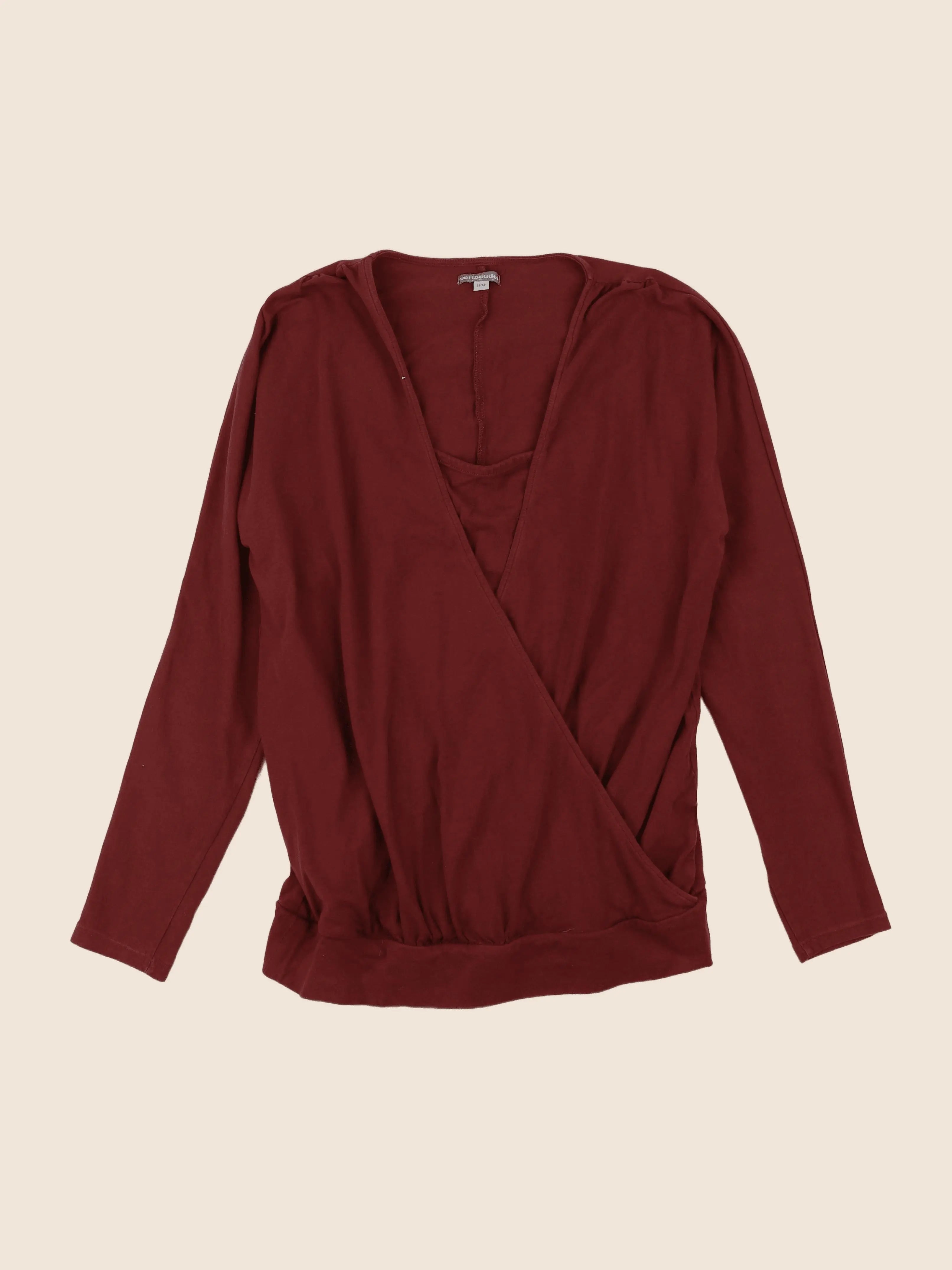 Vertbaudet - tee-shirt grossesse rouge - 34 à 36
