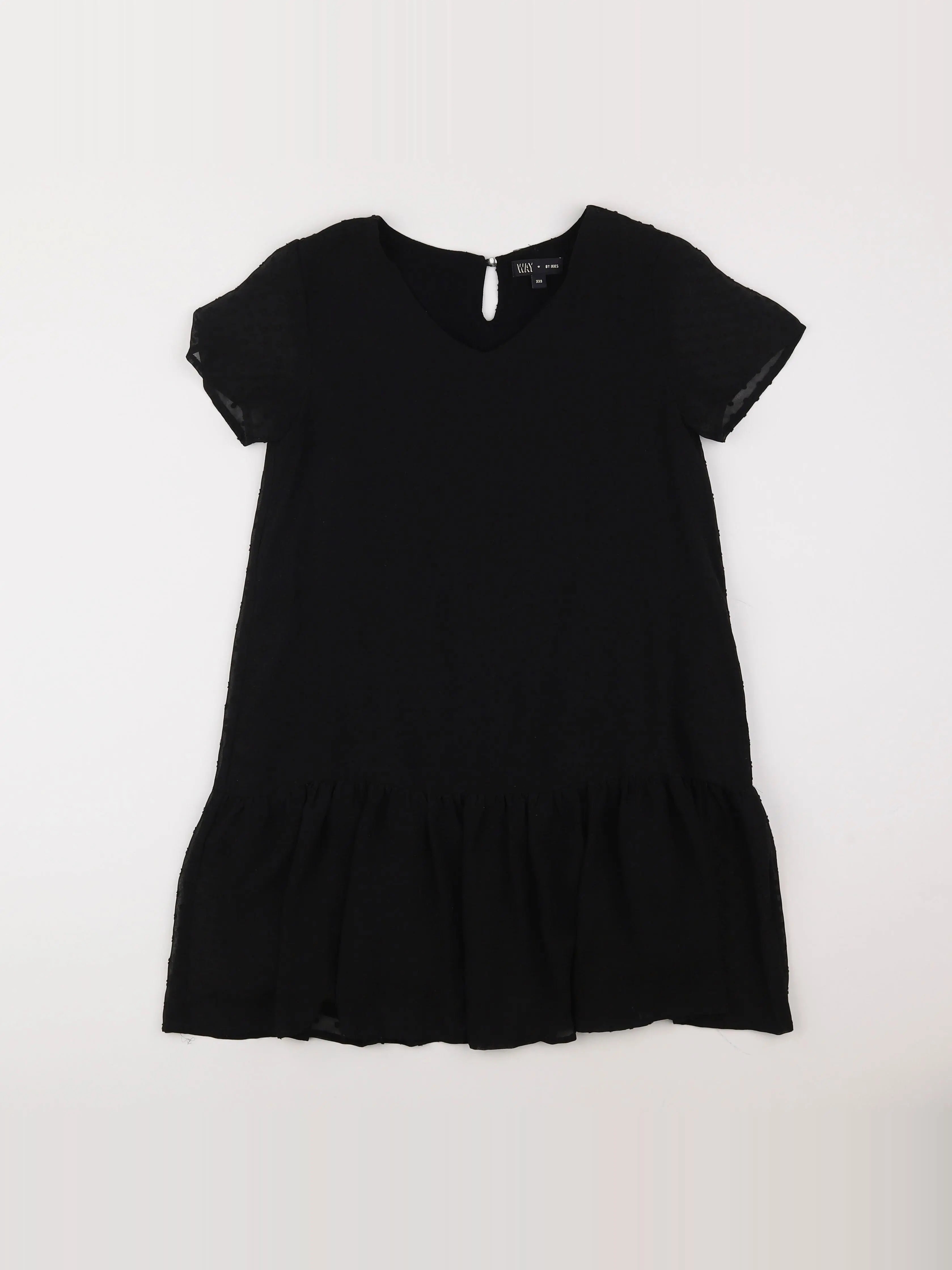 IKKS - robe noir - 10 ans