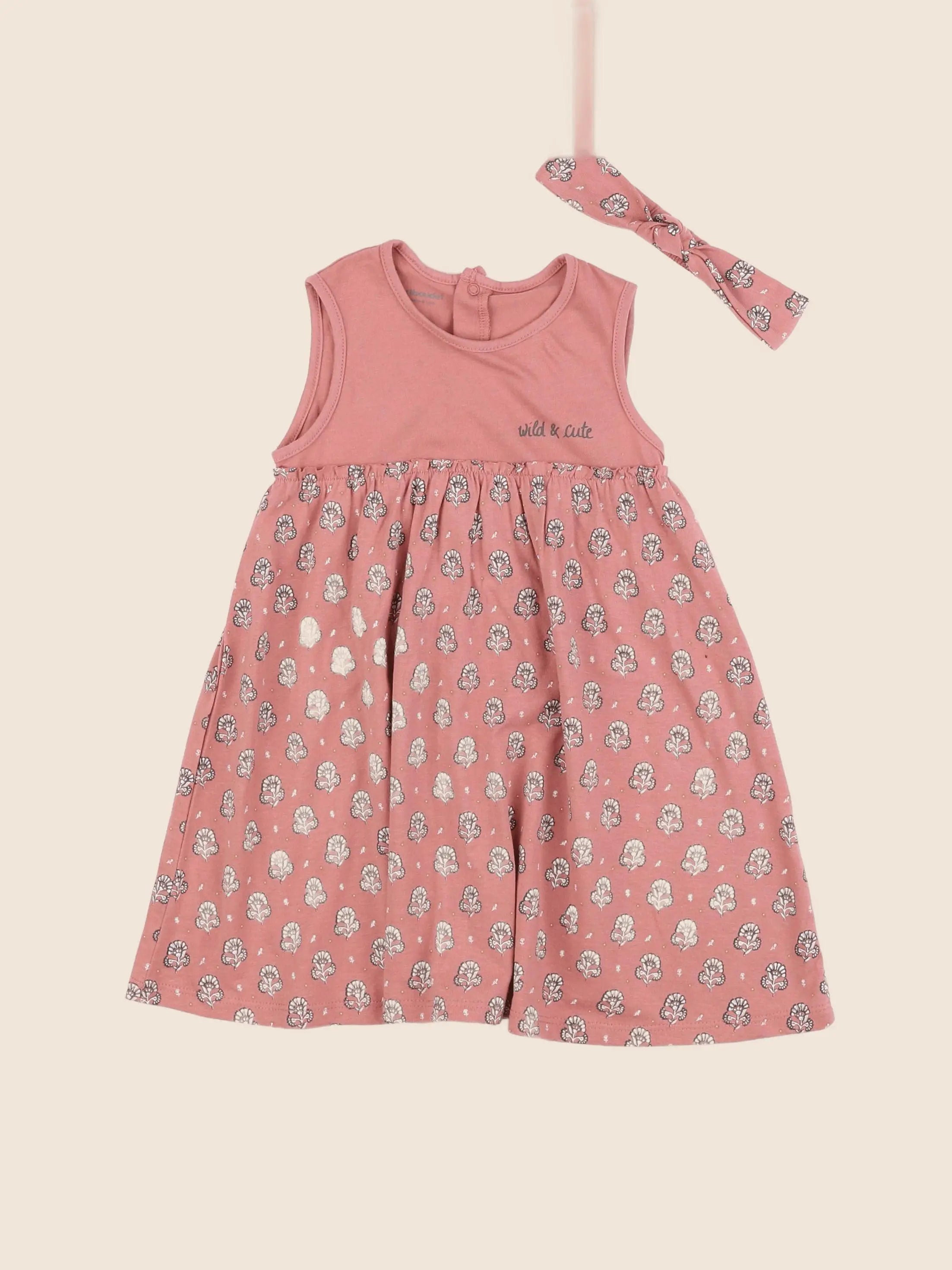 Vertbaudet - ensemble rose - 18 mois