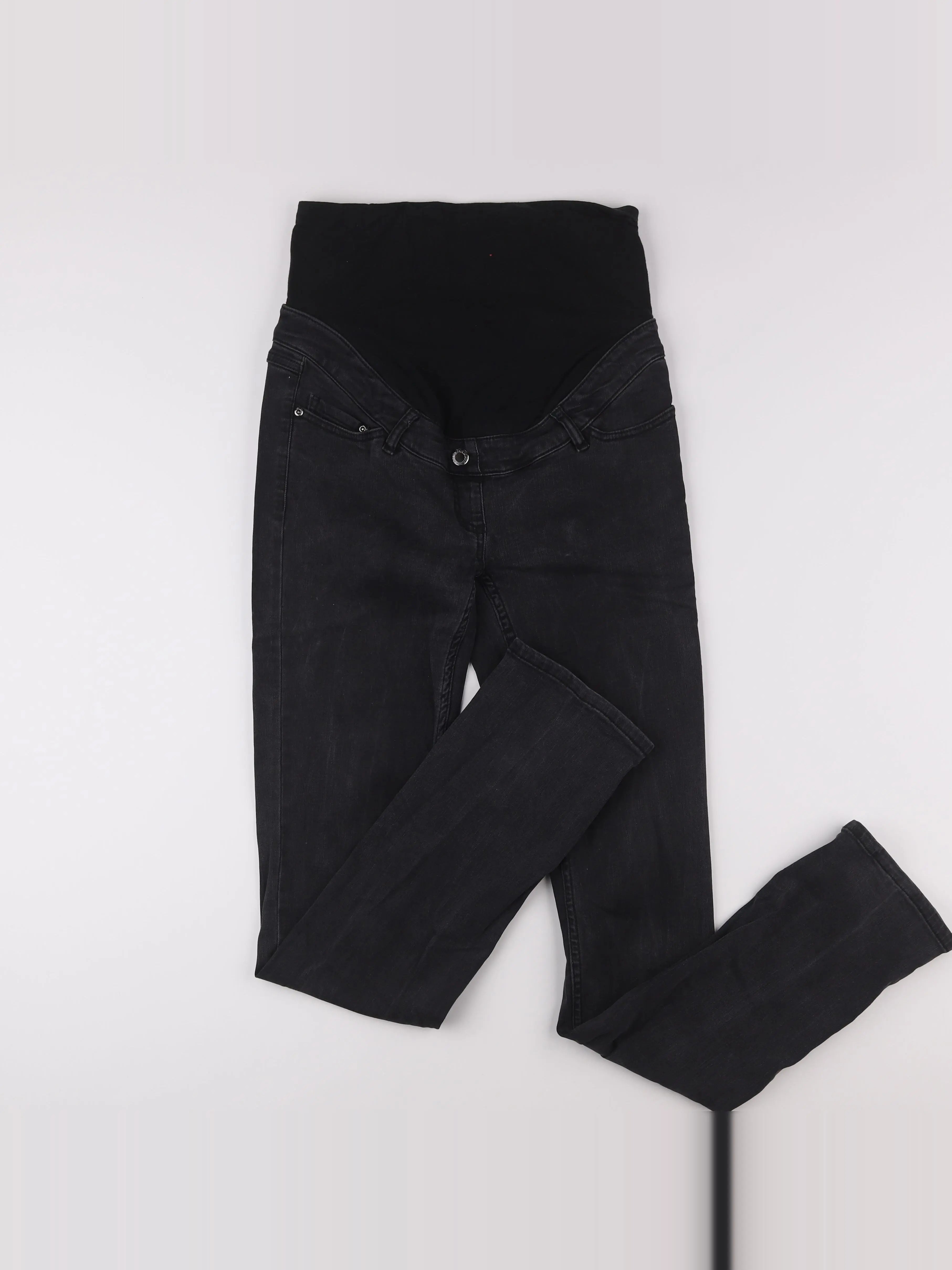 Vertbaudet - jean grossesse gris - 38