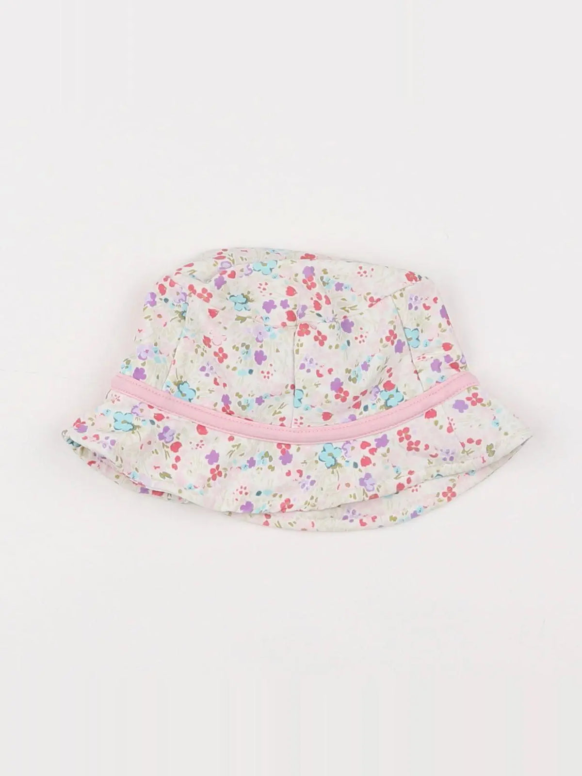 Vertbaudet - chapeau de bain blanc - 12 mois