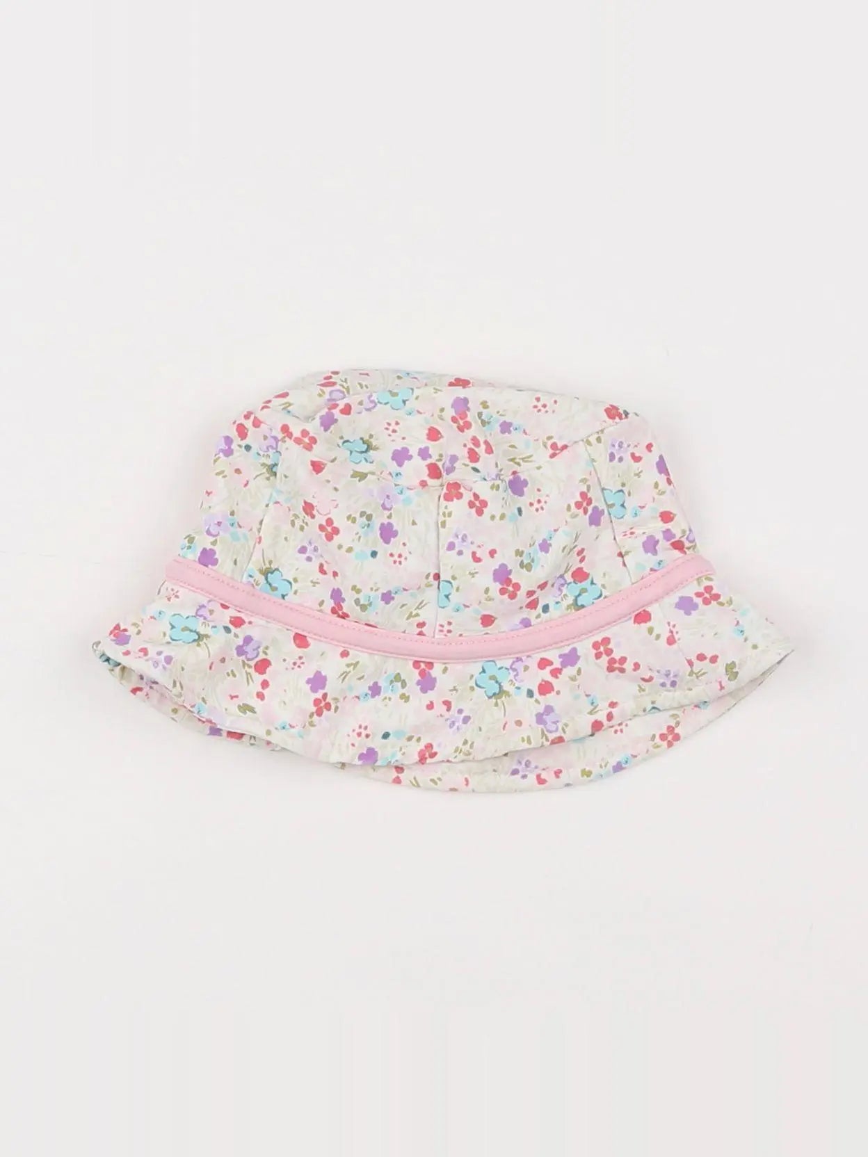 Vertbaudet - chapeau de bain blanc - 12 mois