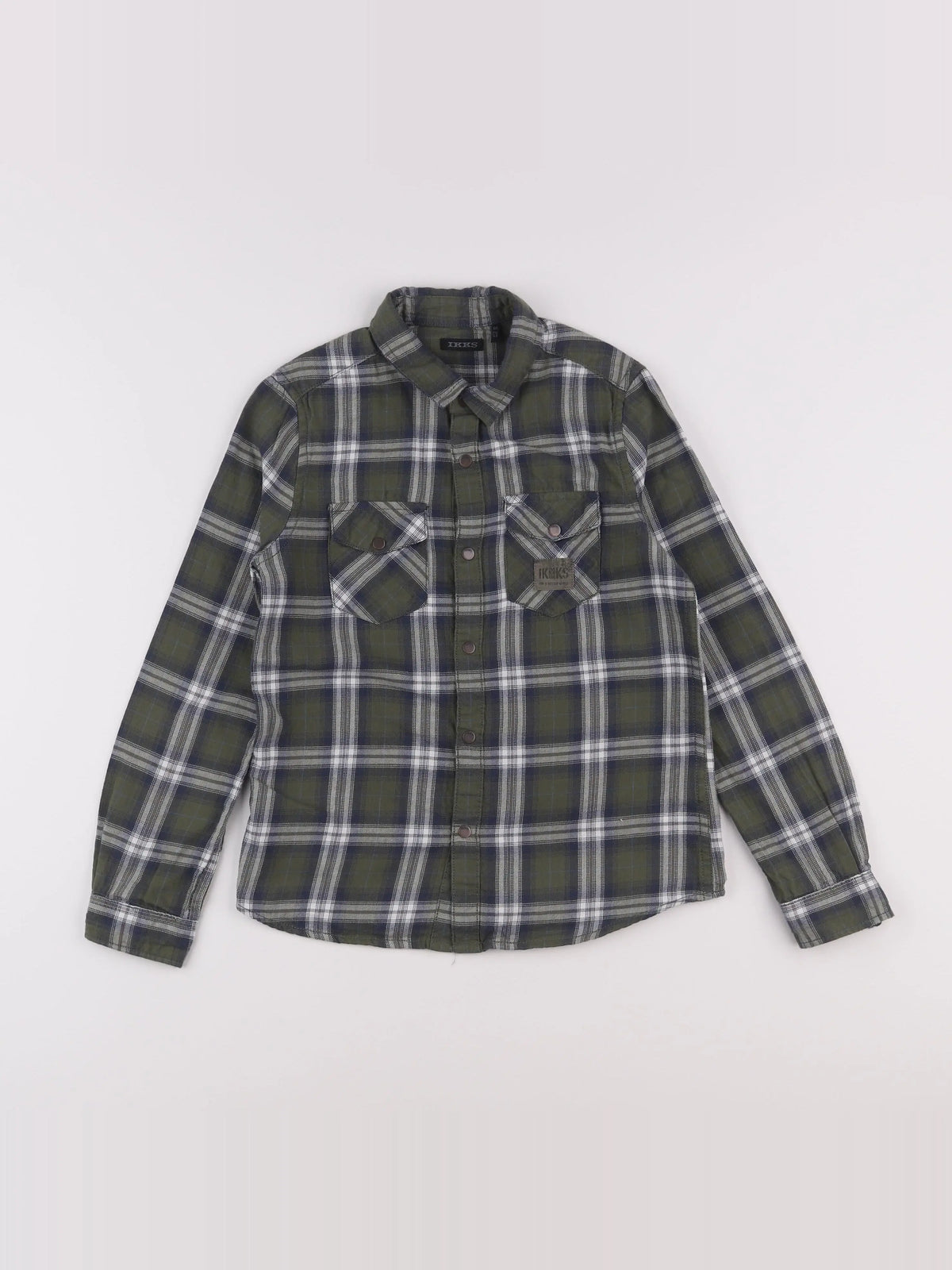 IKKS - chemise vert - 8 ans