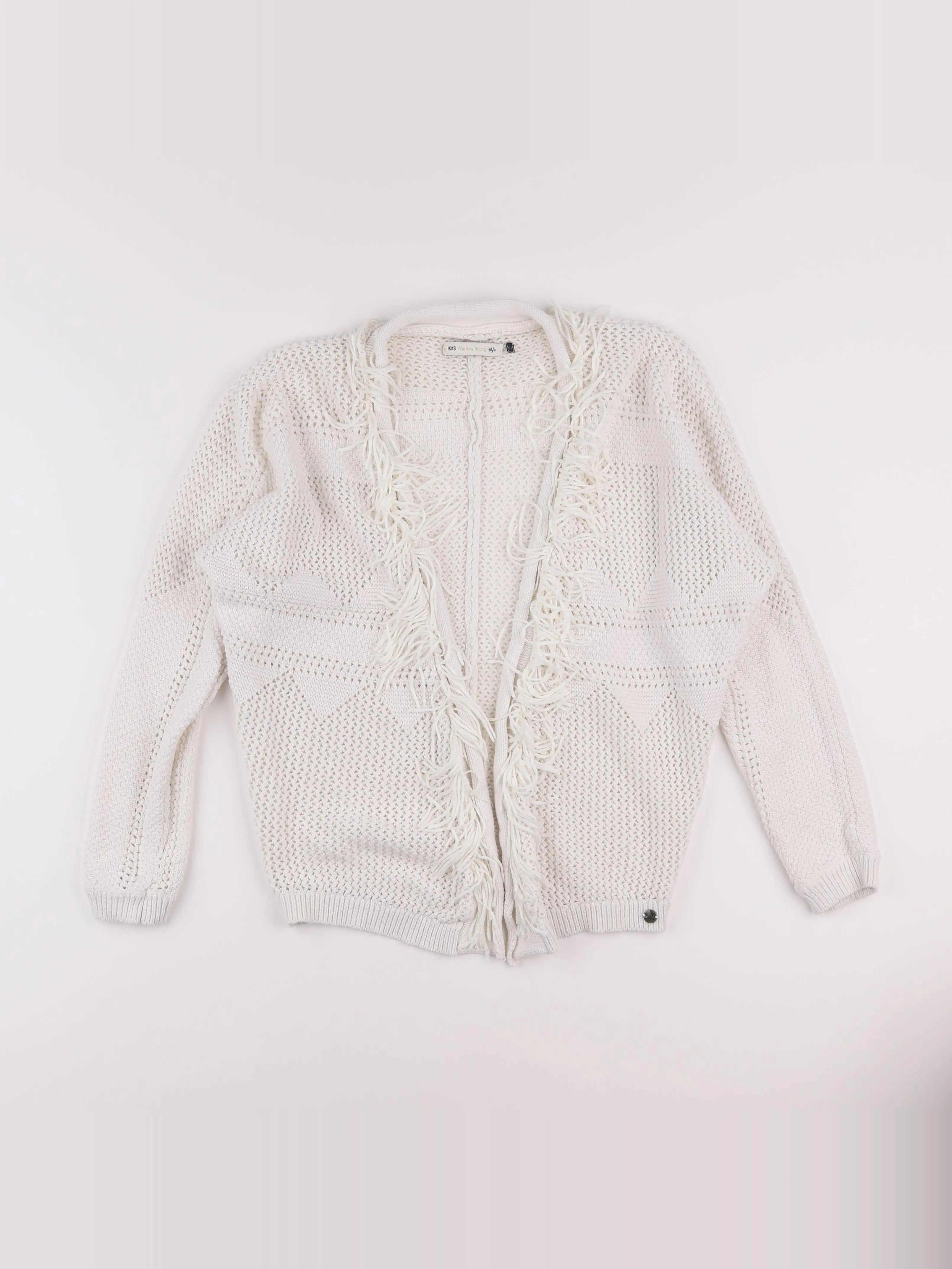 IKKS - gilet beige - 12 ans