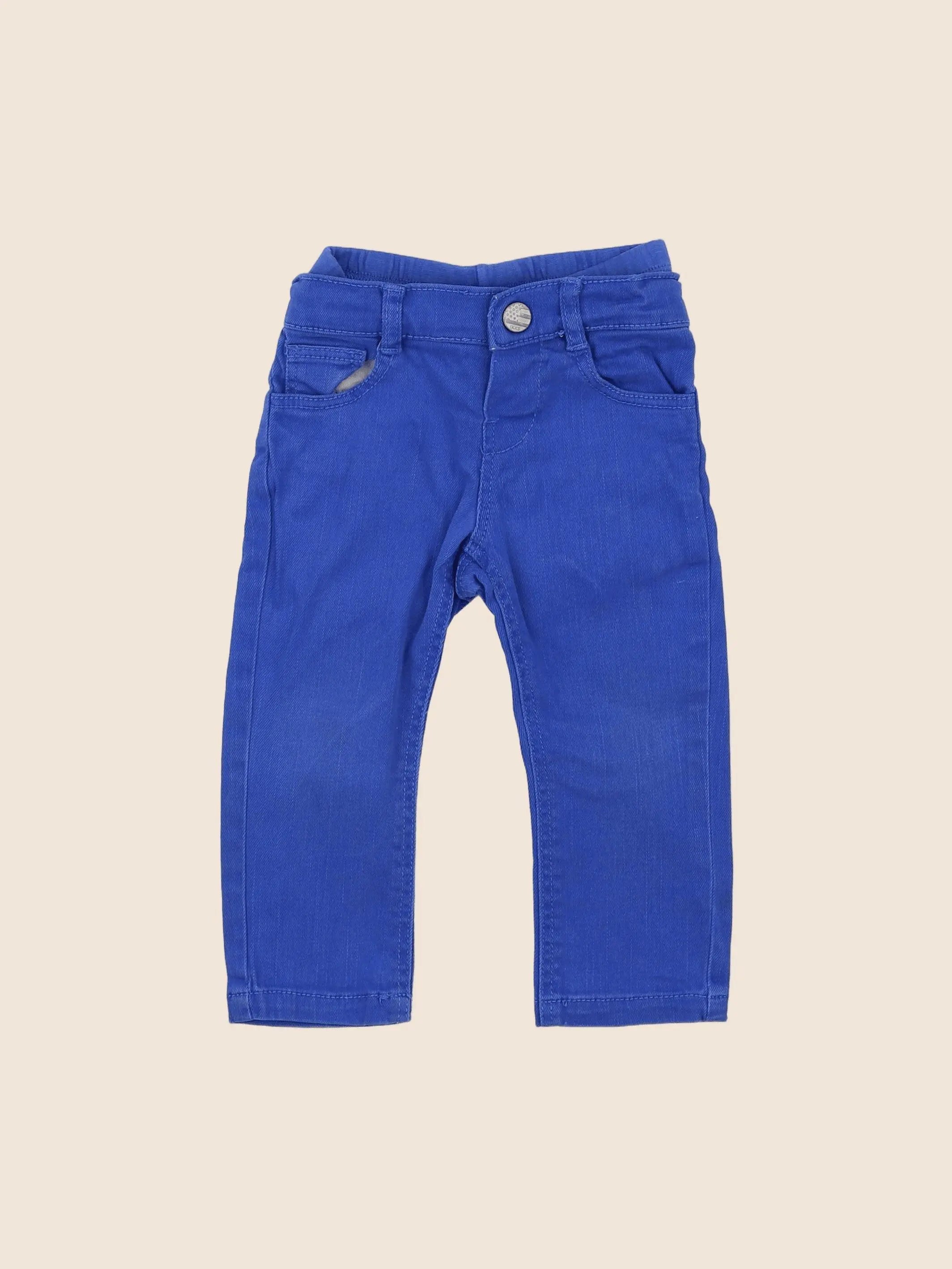 IKKS - jean bleu - 9/12 mois