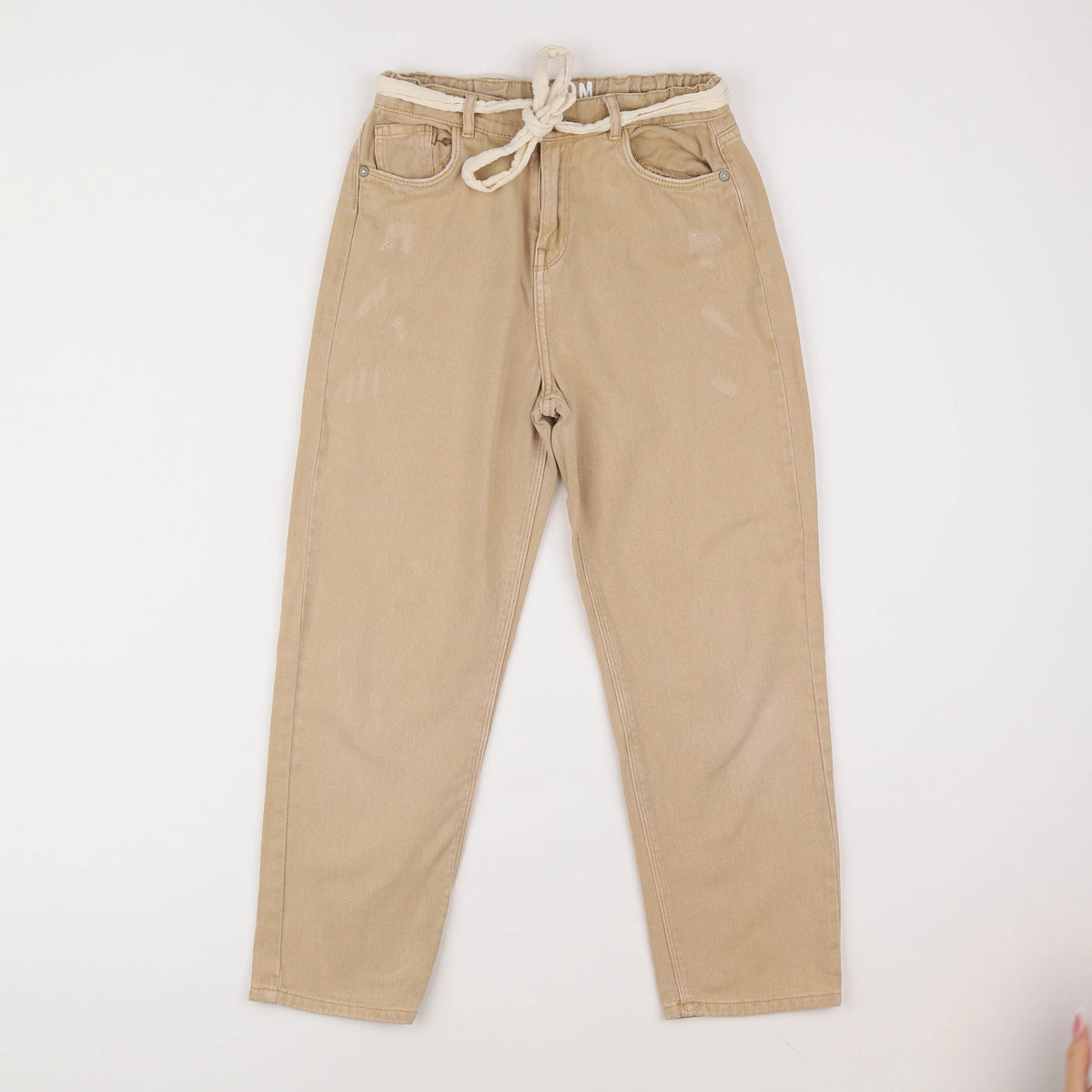 Vertbaudet - jean beige - 10 ans