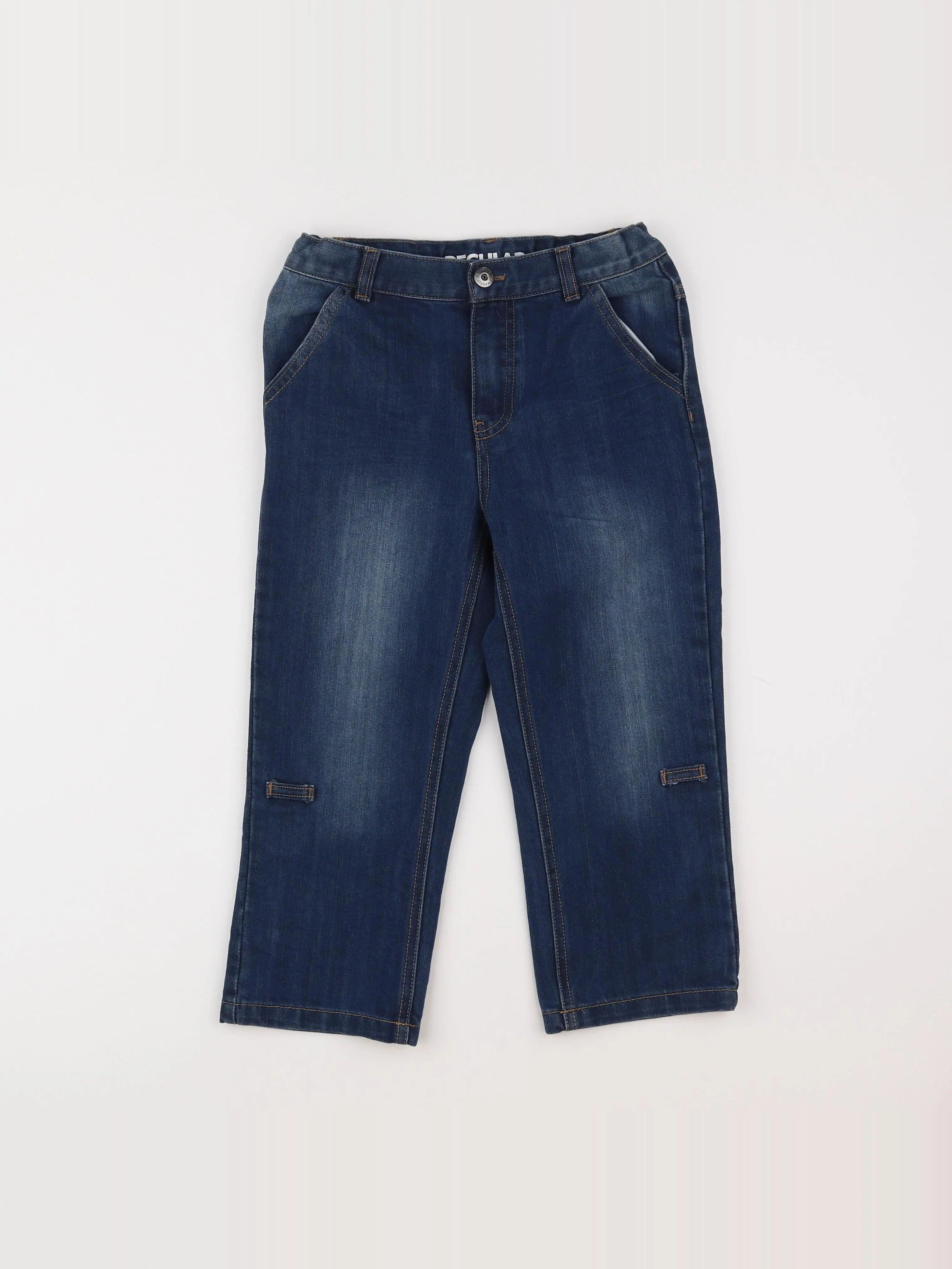 Vertbaudet - pantacourt bleu - 9 ans