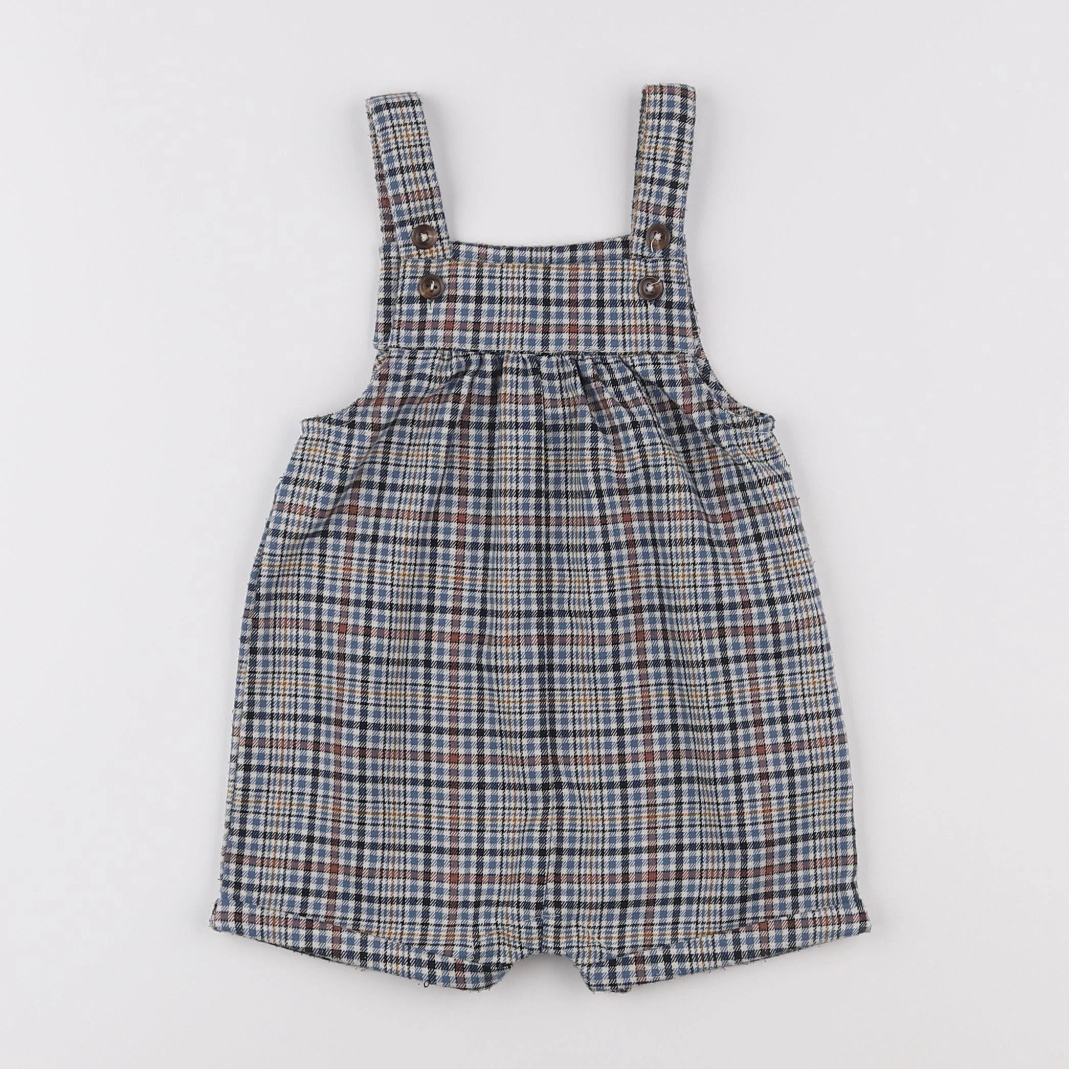 Vertbaudet - salopette multicolore - 12 mois