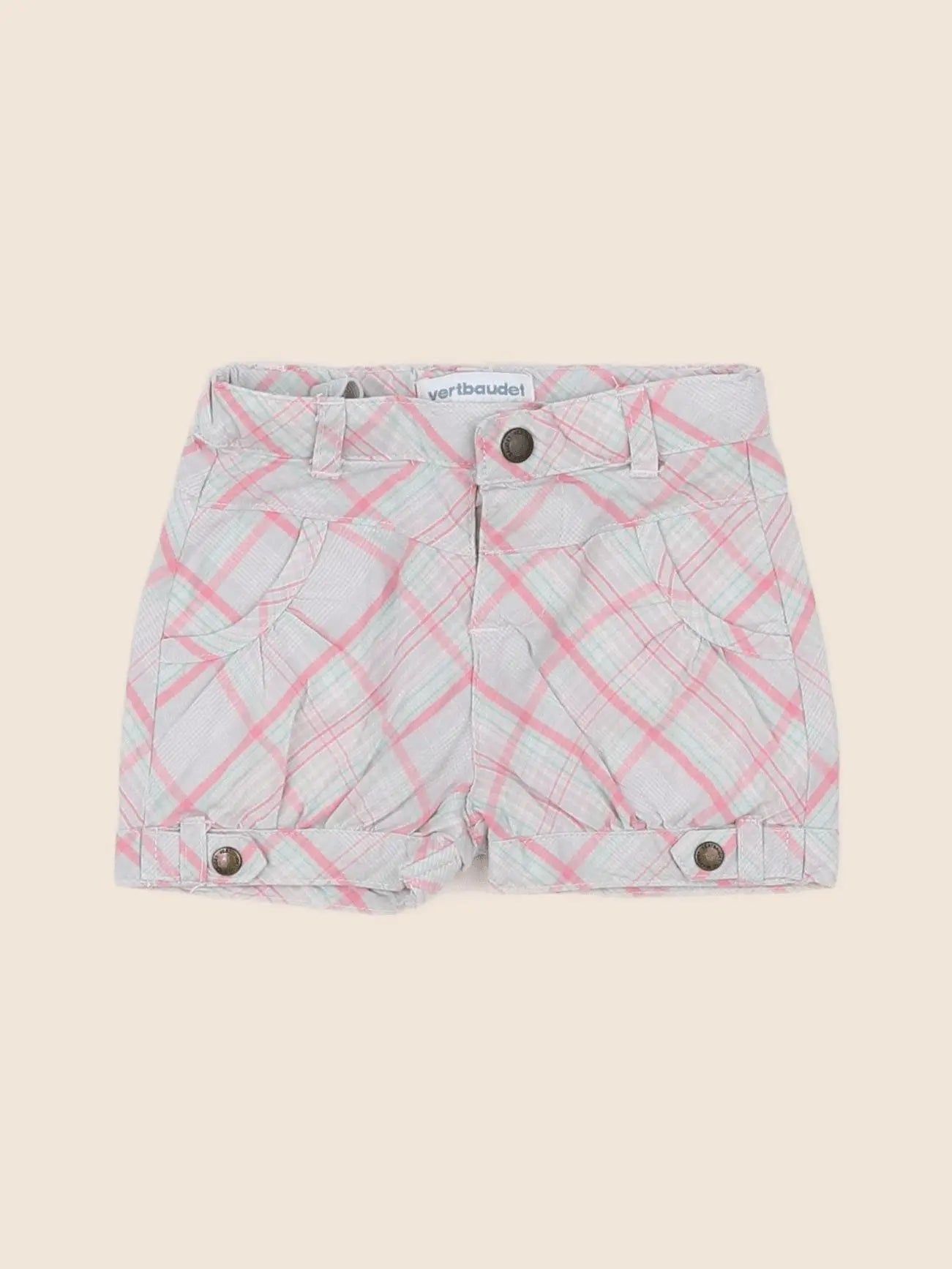 Vertbaudet - short multicolore - 3 mois