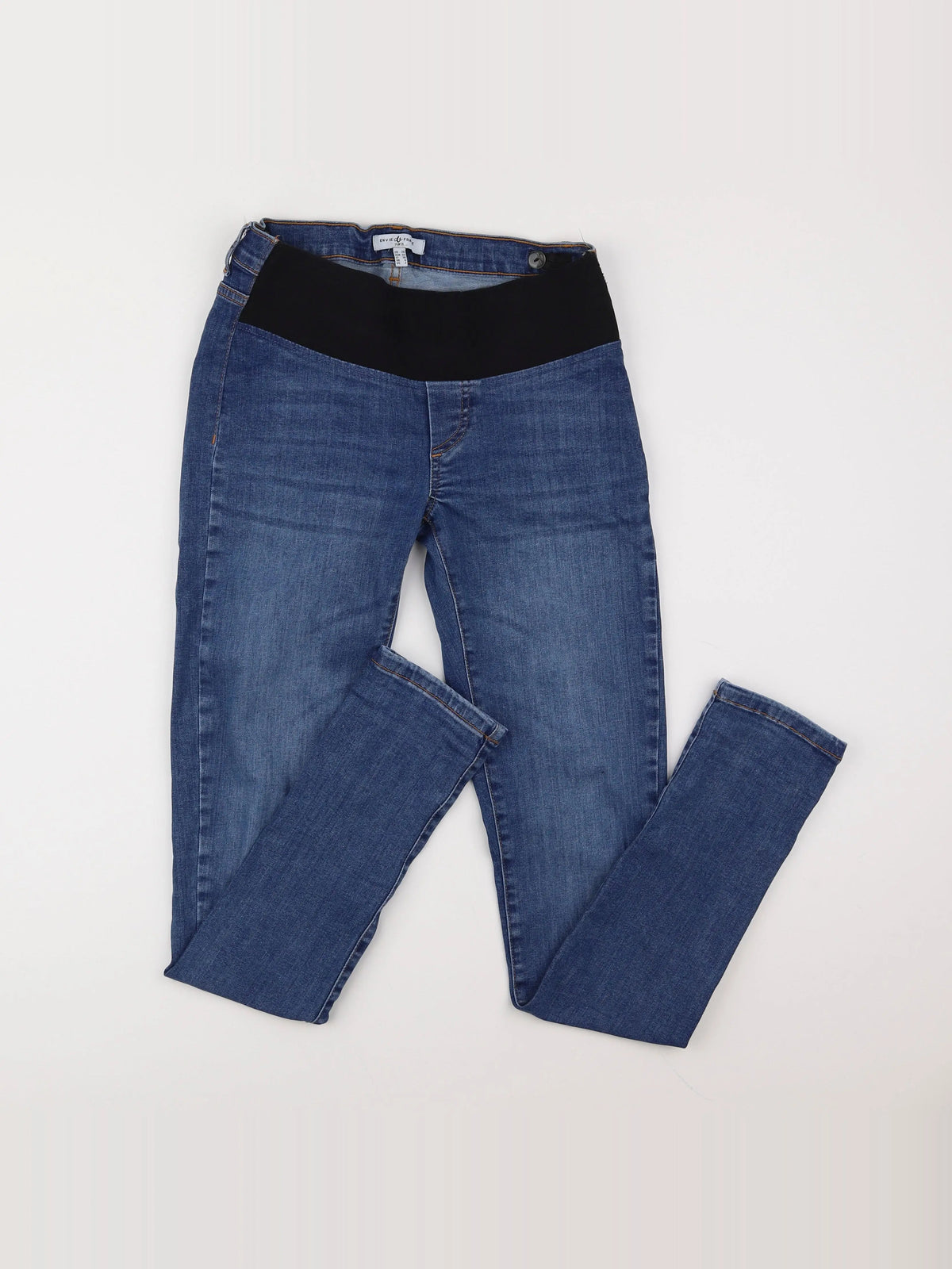 Envie de fraise - jean grossesse bleu - 34