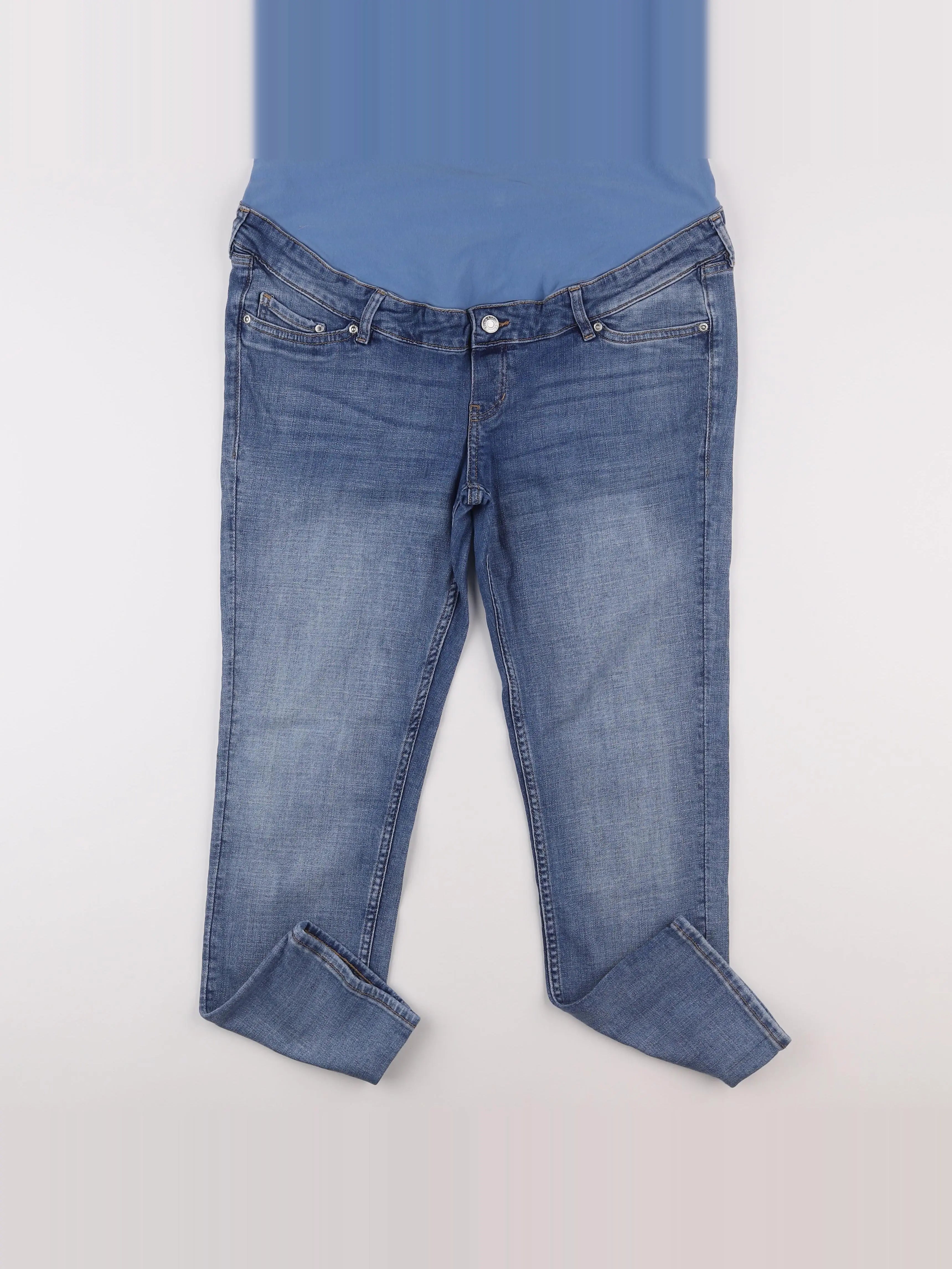 H&M - jean grossesse bleu - 46