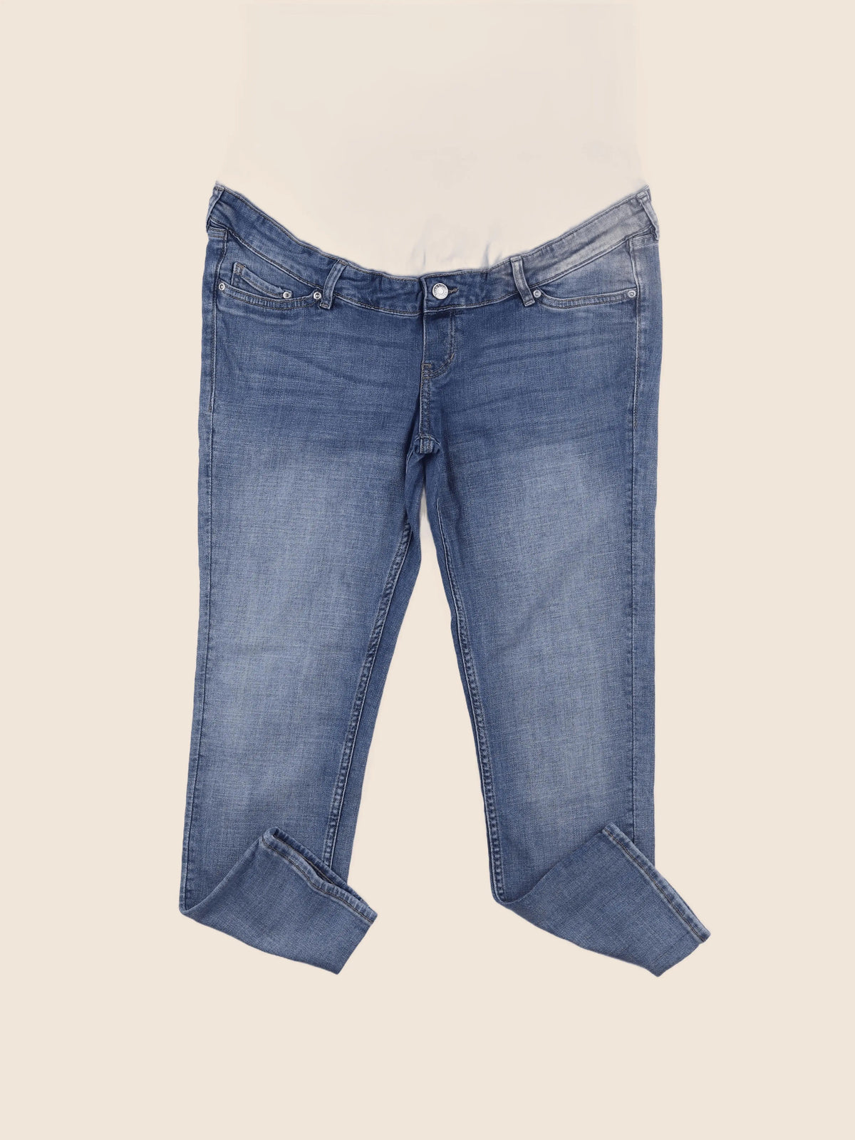 H&M - jean grossesse bleu - 46