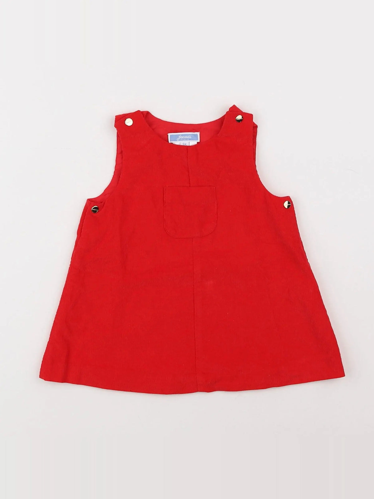 Jacadi - robe rouge - 6 mois
