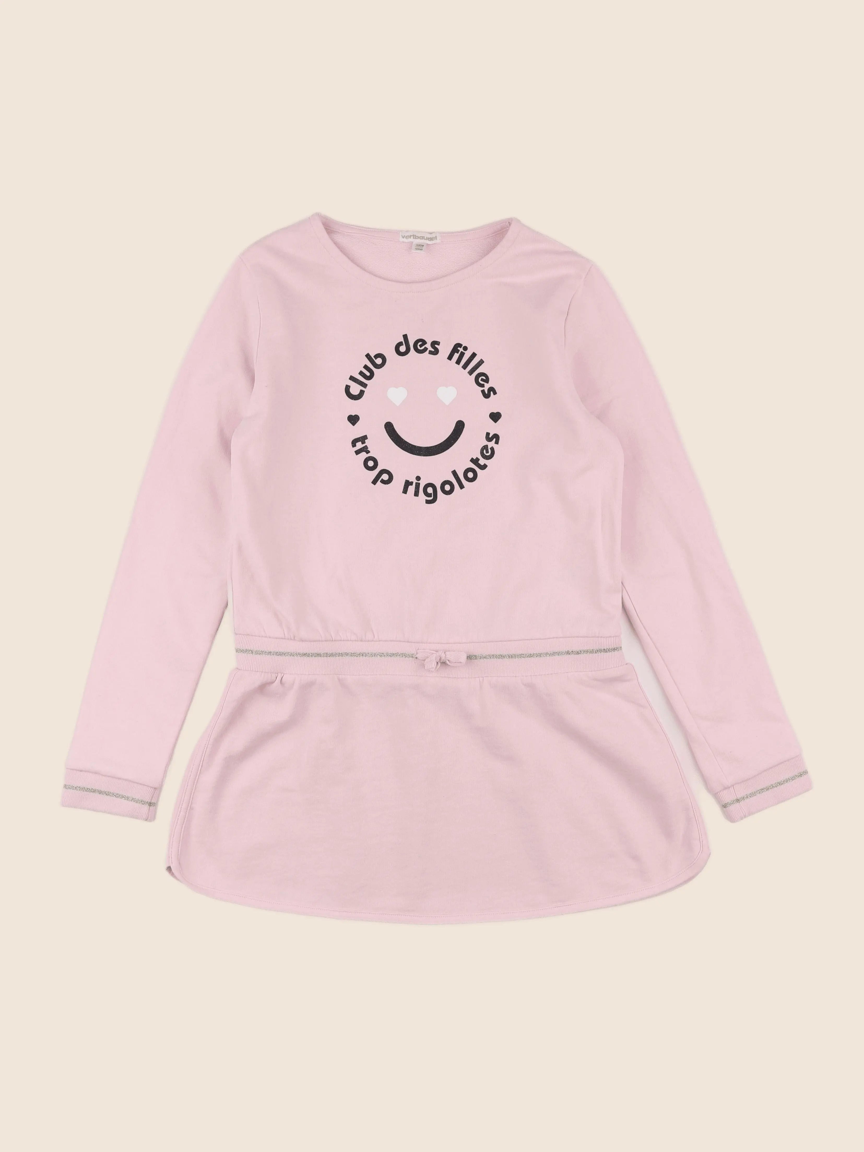 Vertbaudet - robe rose - 12 ans