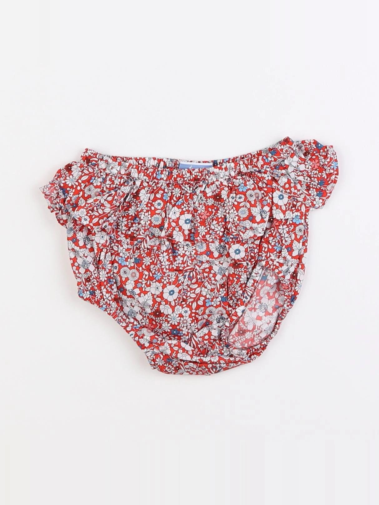 Jacadi - bloomer liberty rouge - 12 mois