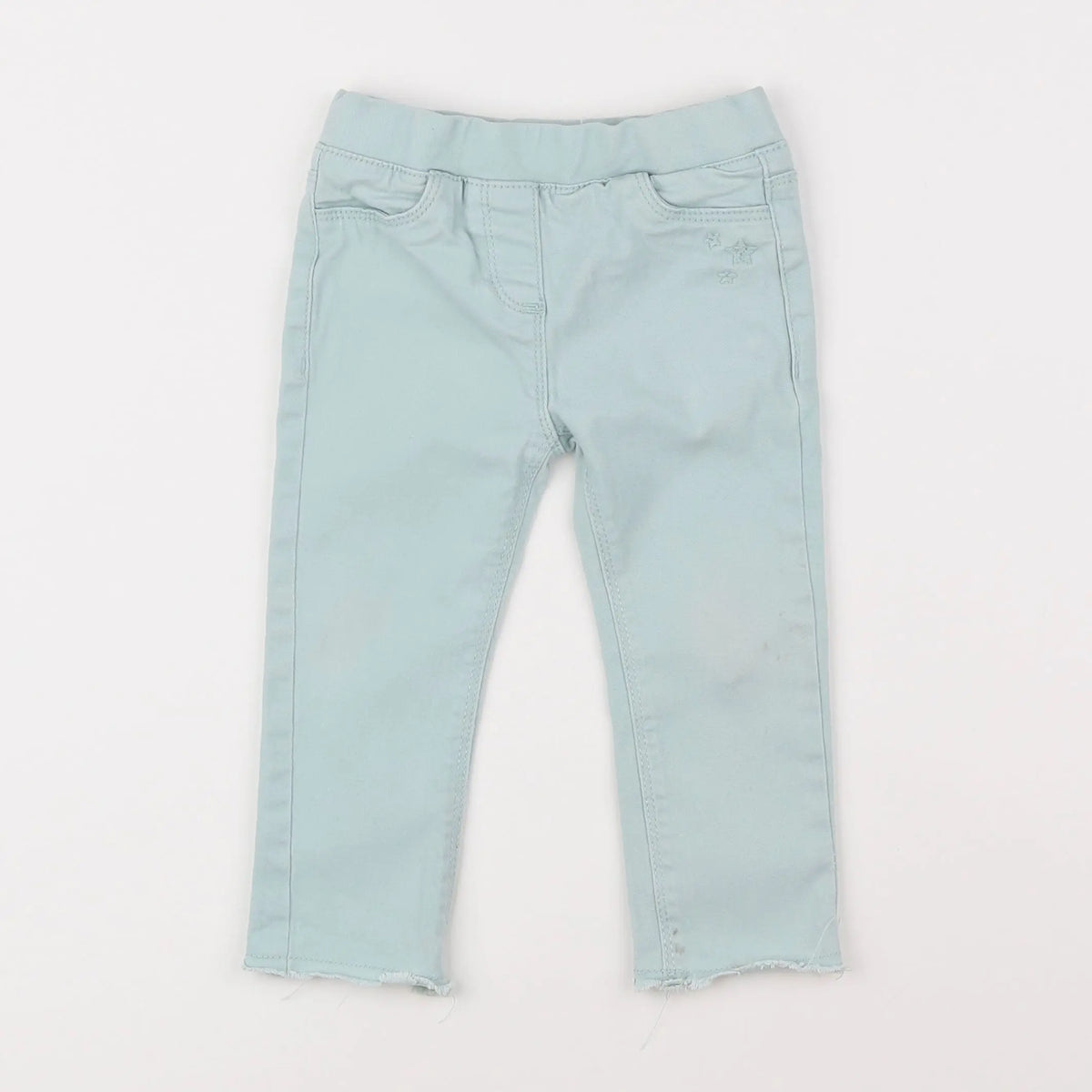 Vertbaudet - jegging vert - 2 ans