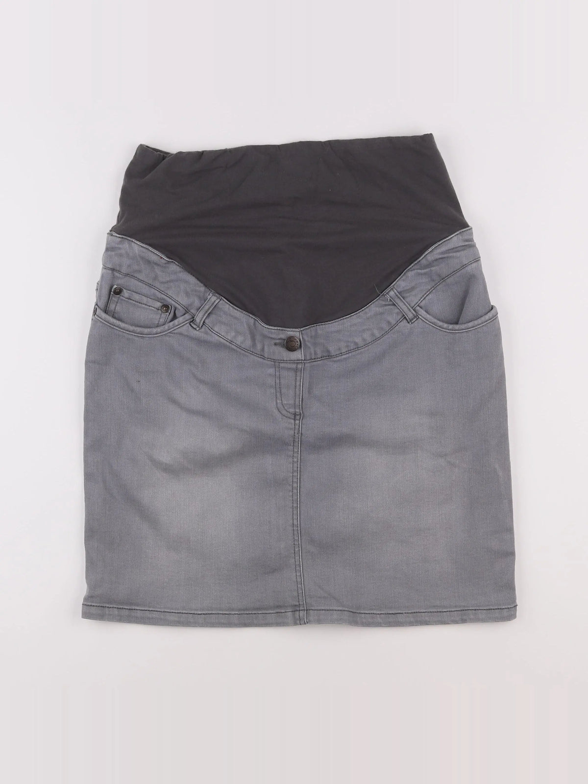 Vertbaudet - jupe grossesse gris - 40