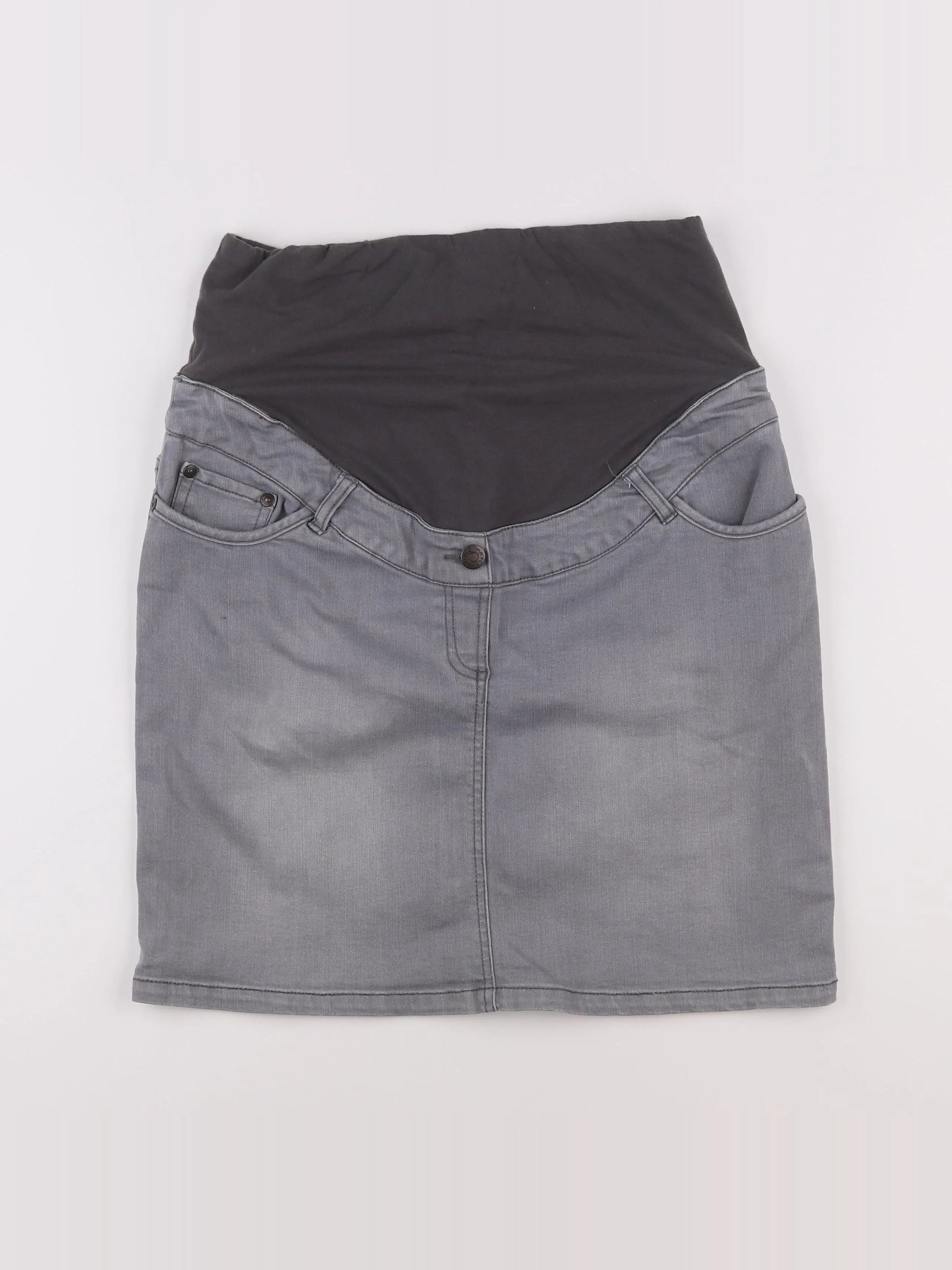 Vertbaudet - jupe grossesse gris - 40