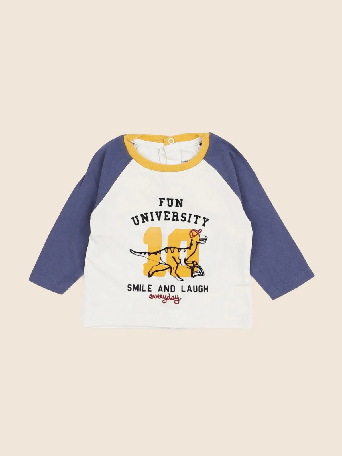 Vertbaudet - tee-shirt bleu - 3 mois
