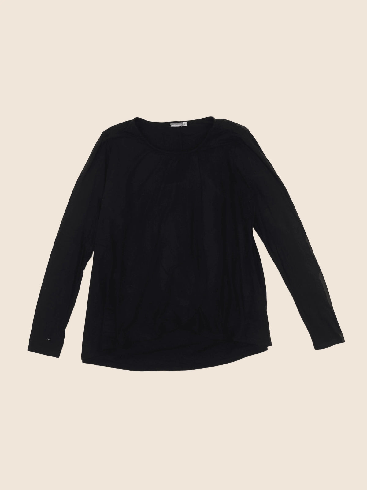 Vertbaudet - tee-shirt grossesse noir - 38 à 40