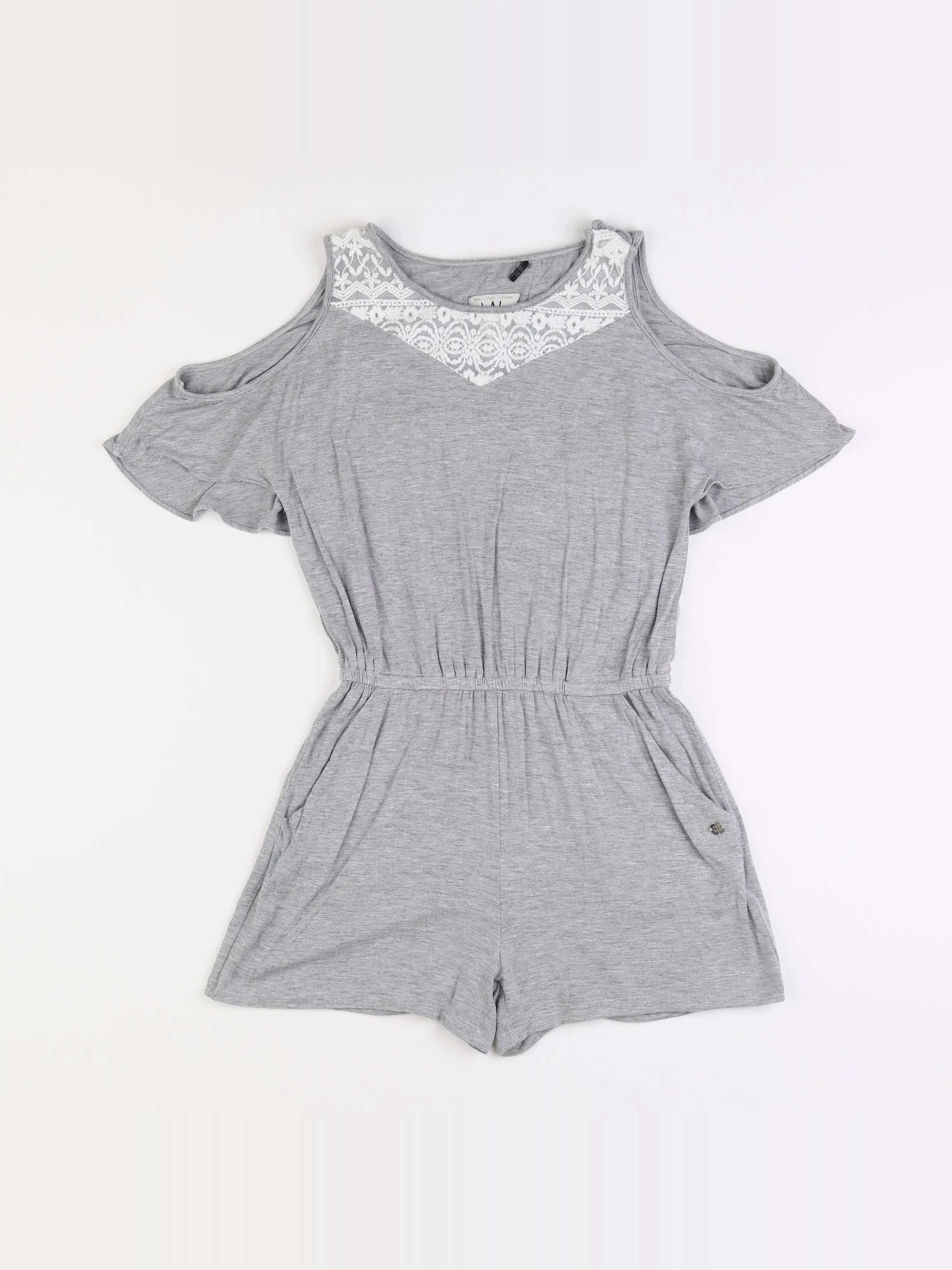 IKKS - combinaison gris - 10 ans