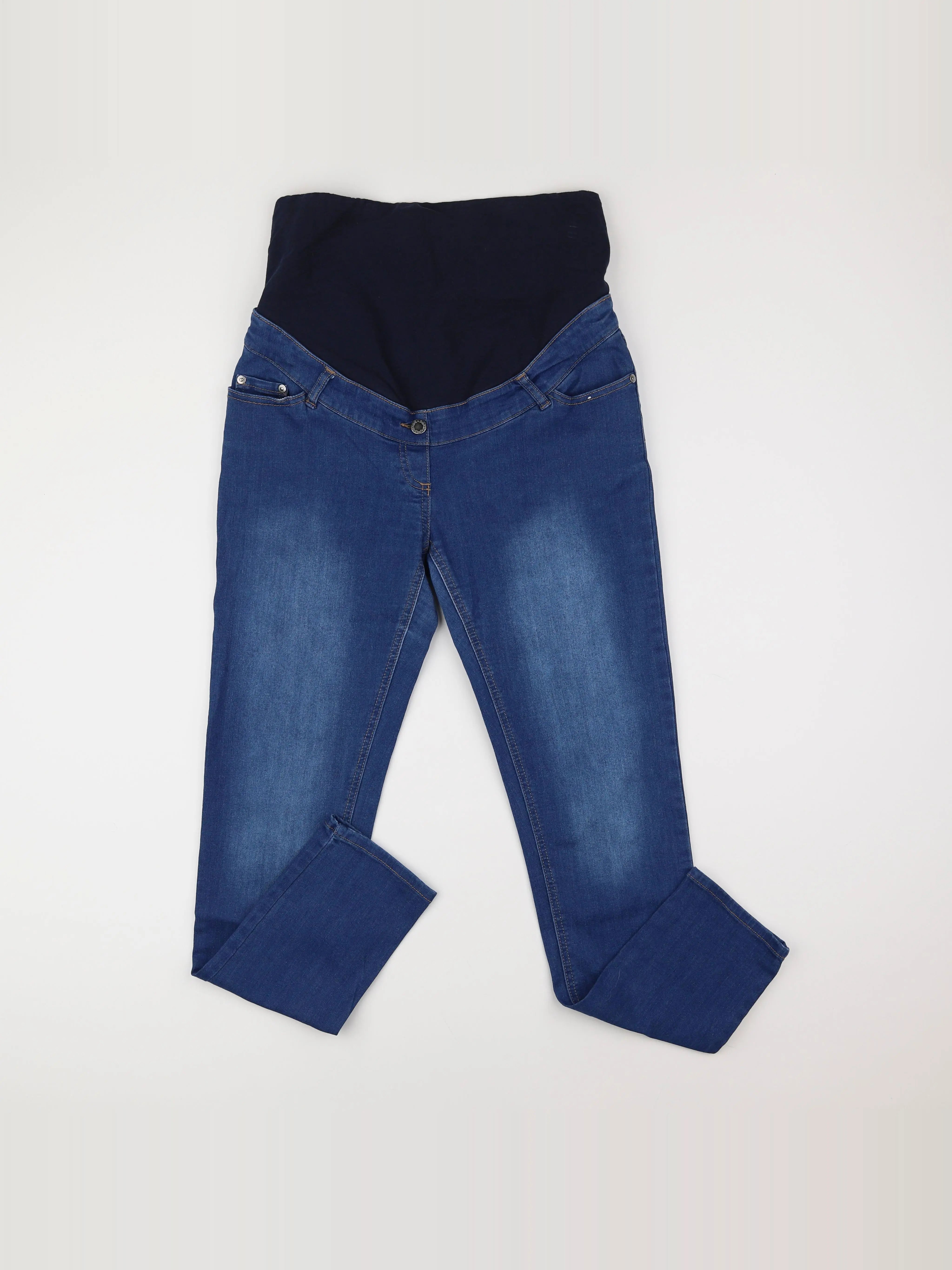 Vertbaudet - jean grossesse bleu - 42