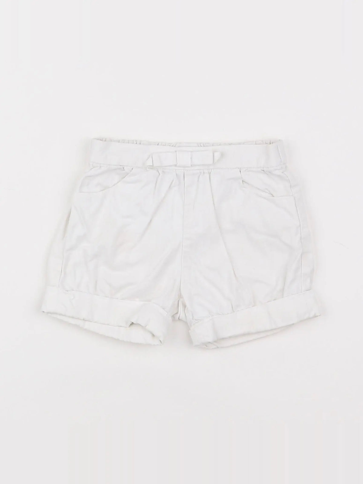 Jacadi - short blanc - 12 mois