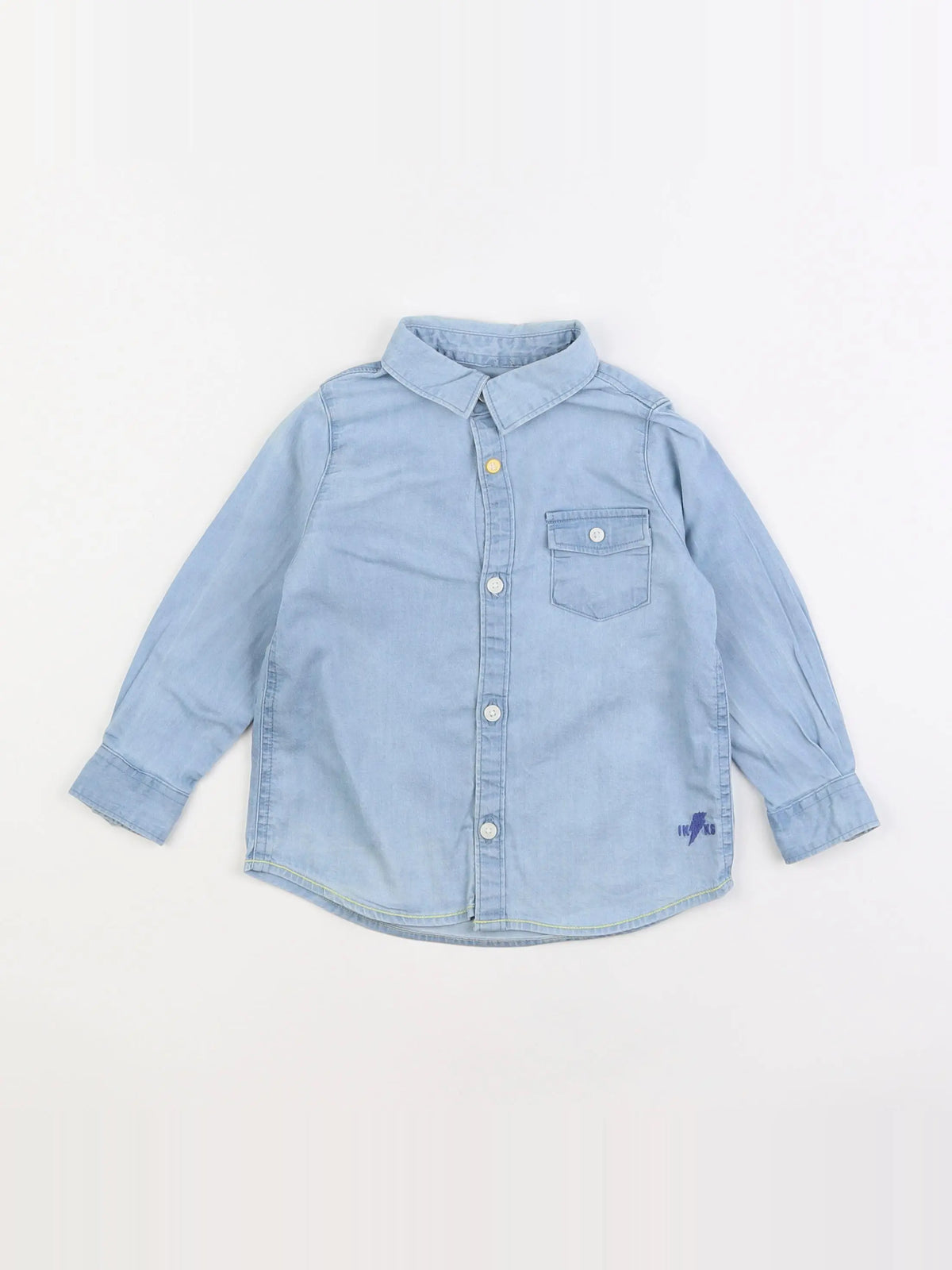 IKKS - chemise bleu - 18 mois