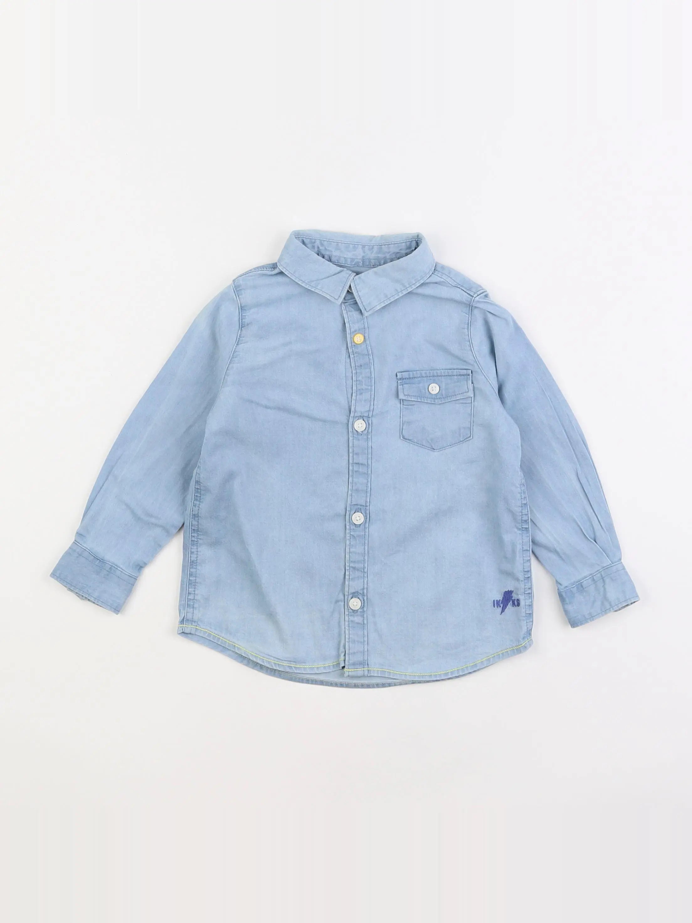 IKKS - chemise bleu - 18 mois