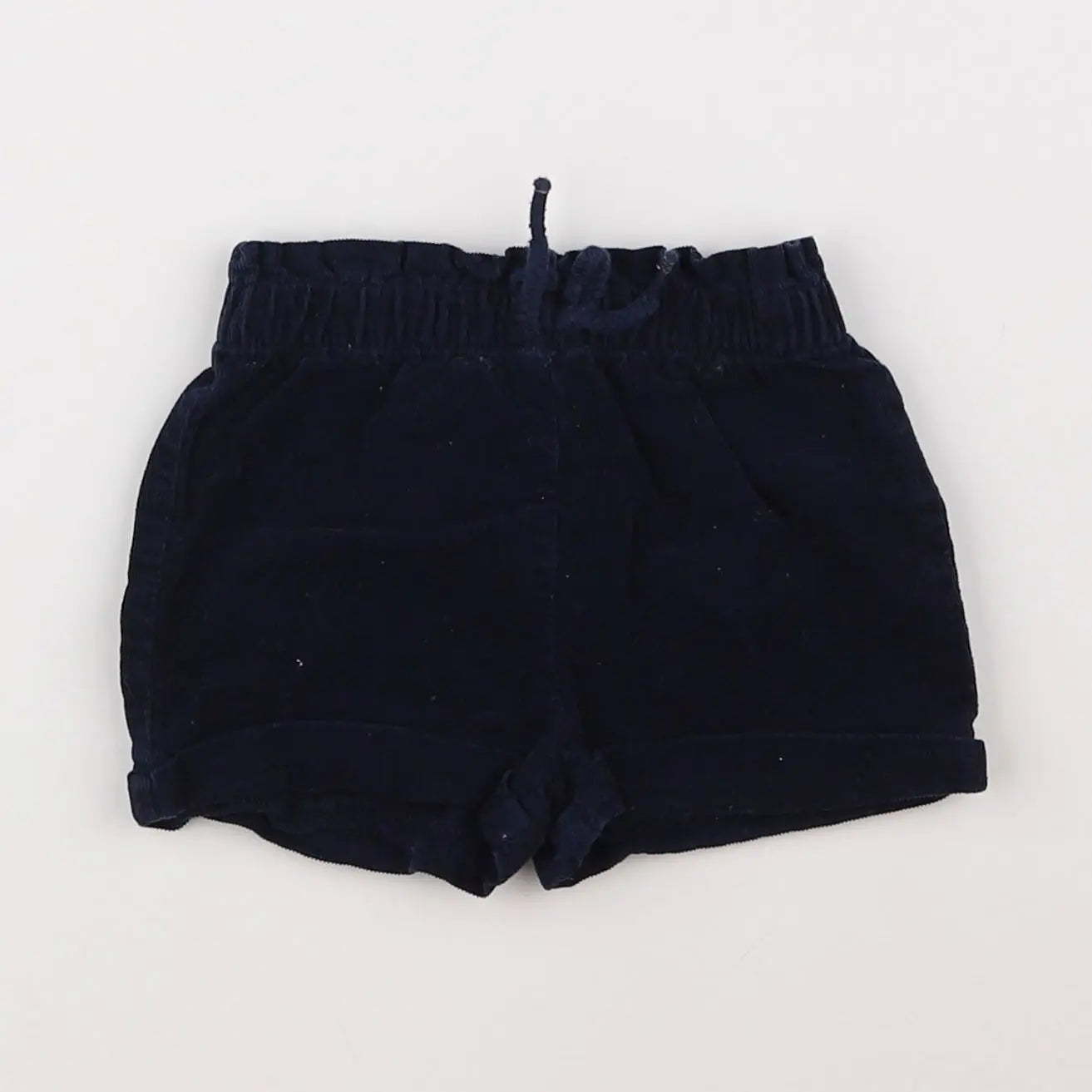 Vertbaudet - short bleu - 9 mois