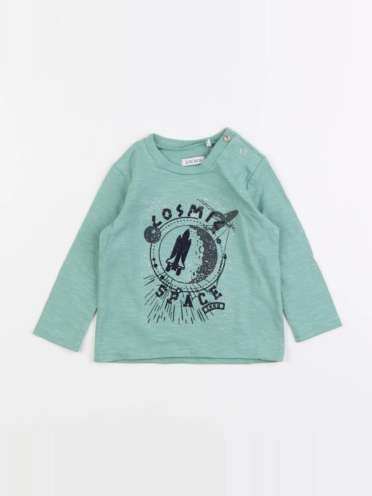 IKKS - tee-shirt vert - 6 mois