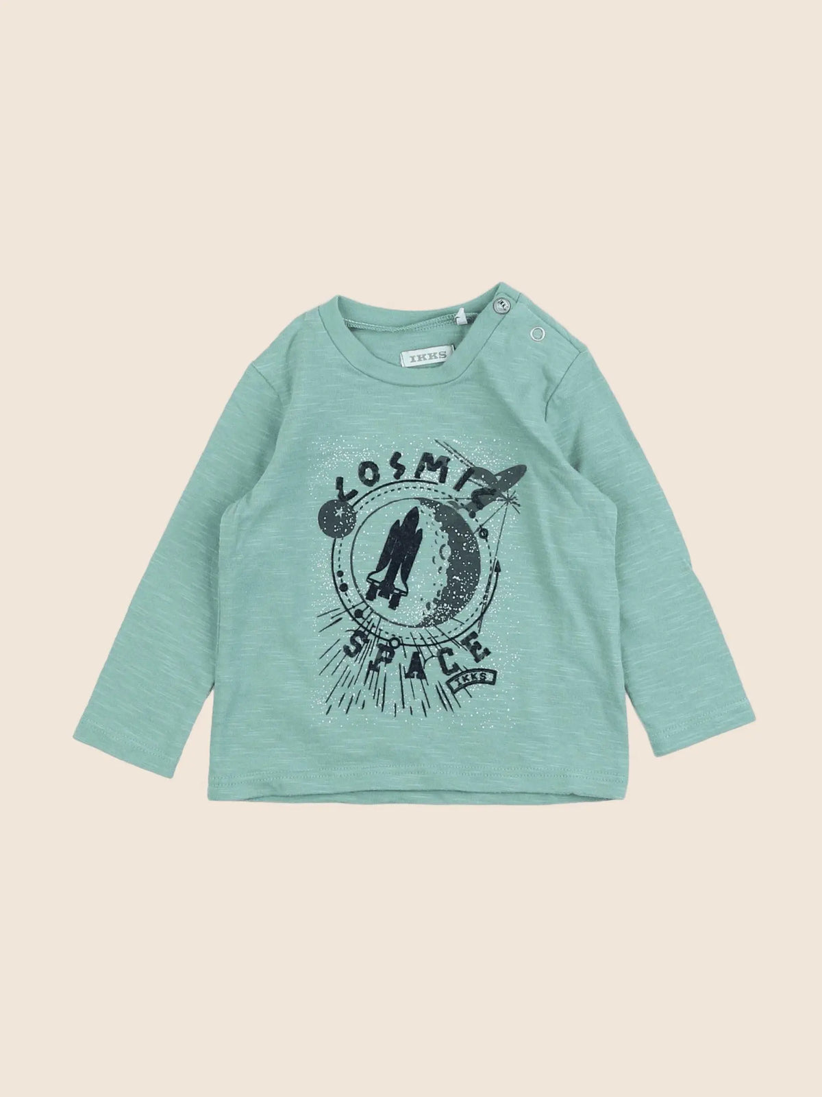 IKKS - tee-shirt vert - 6 mois