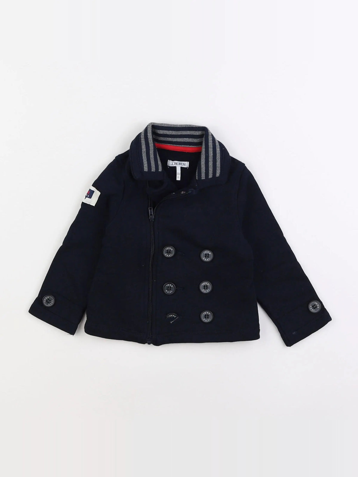 IKKS - veste bleu - 18 mois
