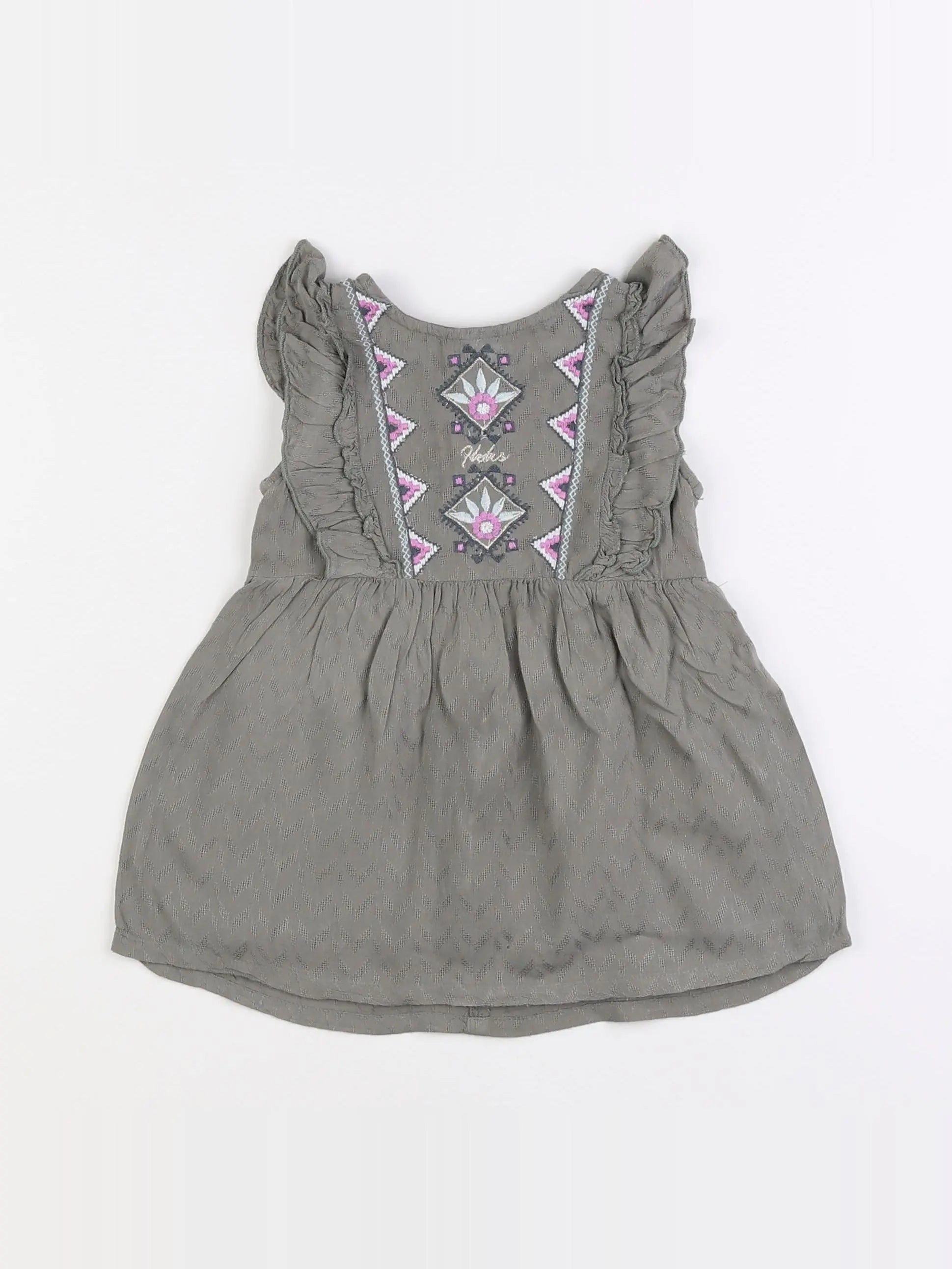 IKKS - robe vert - 18 mois