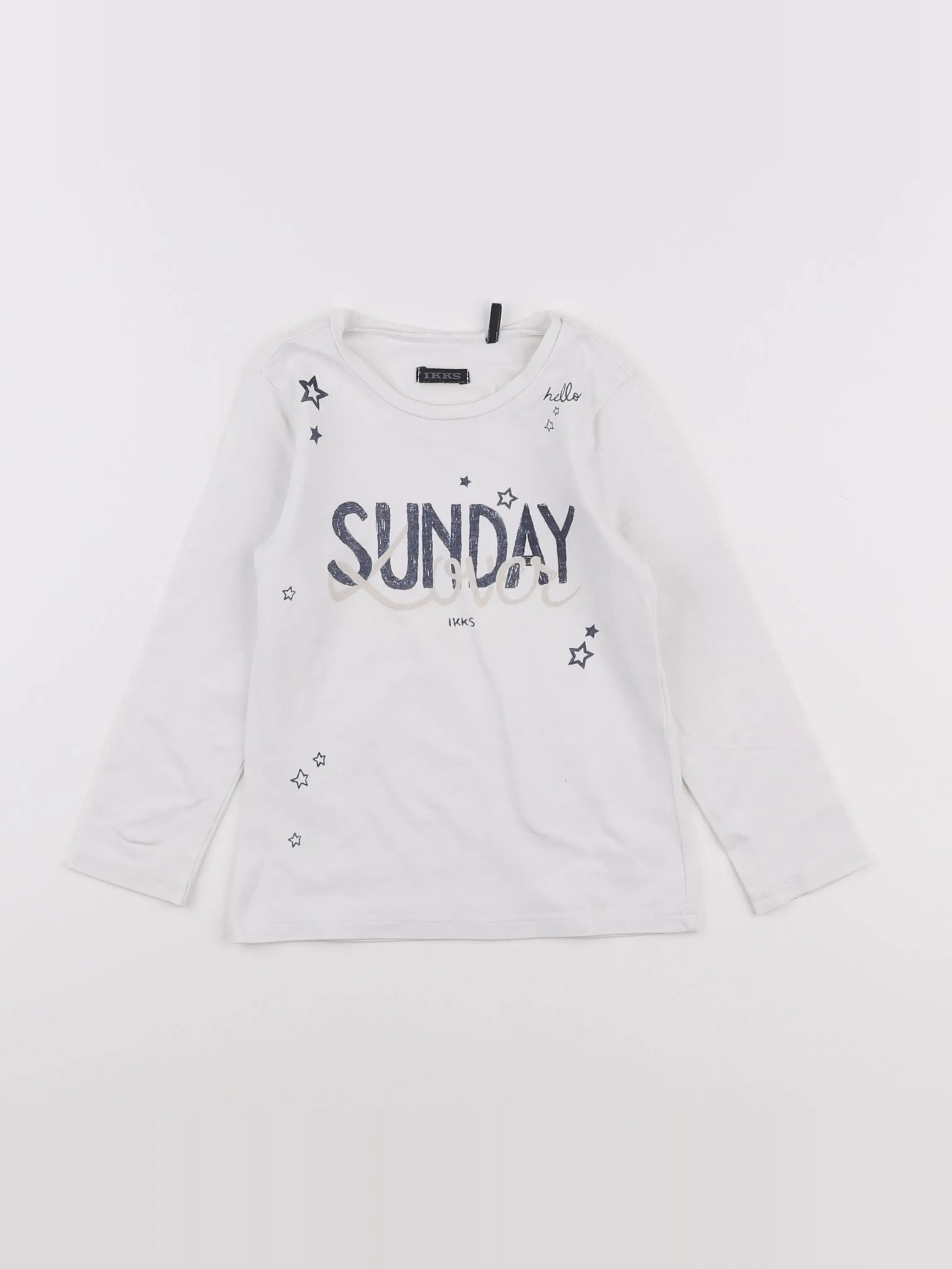 IKKS - tee-shirt blanc - 3 ans