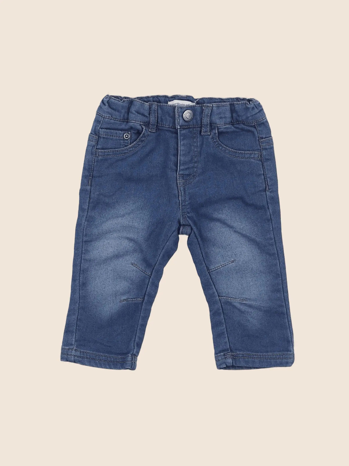 Vertbaudet - jean bleu - 6 mois
