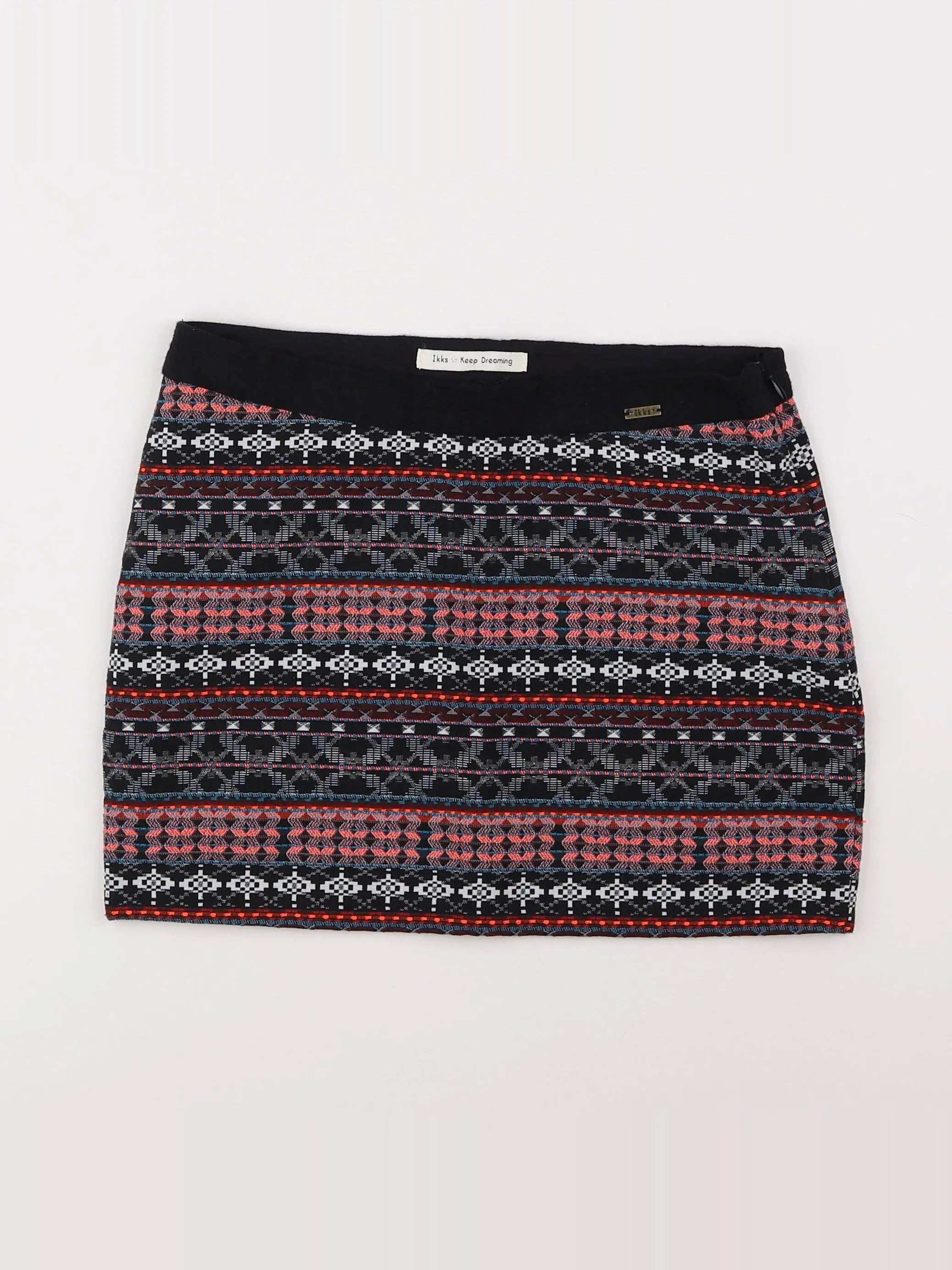 IKKS - jupe multicolore - 10 ans