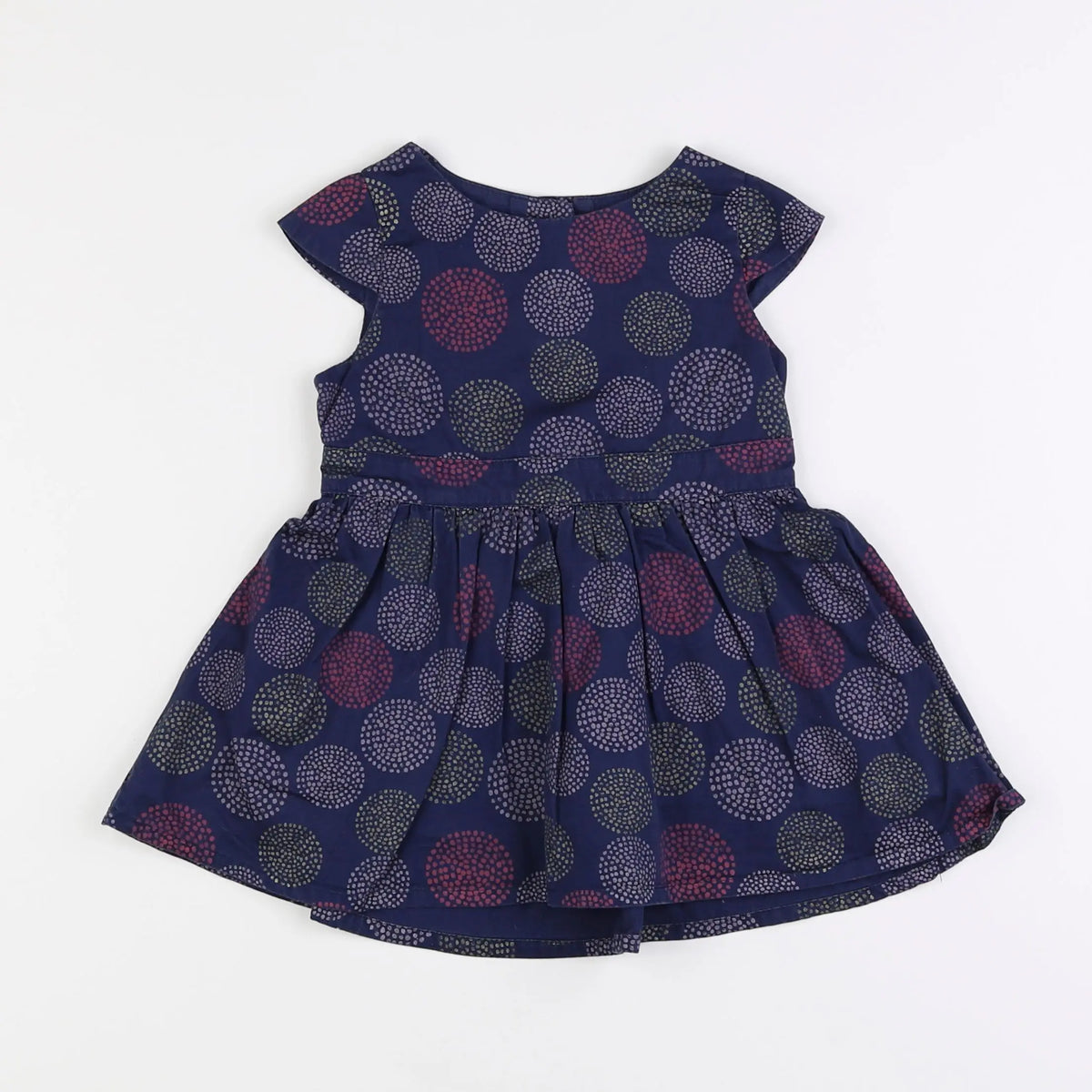 Vertbaudet - robe bleu - 2 ans