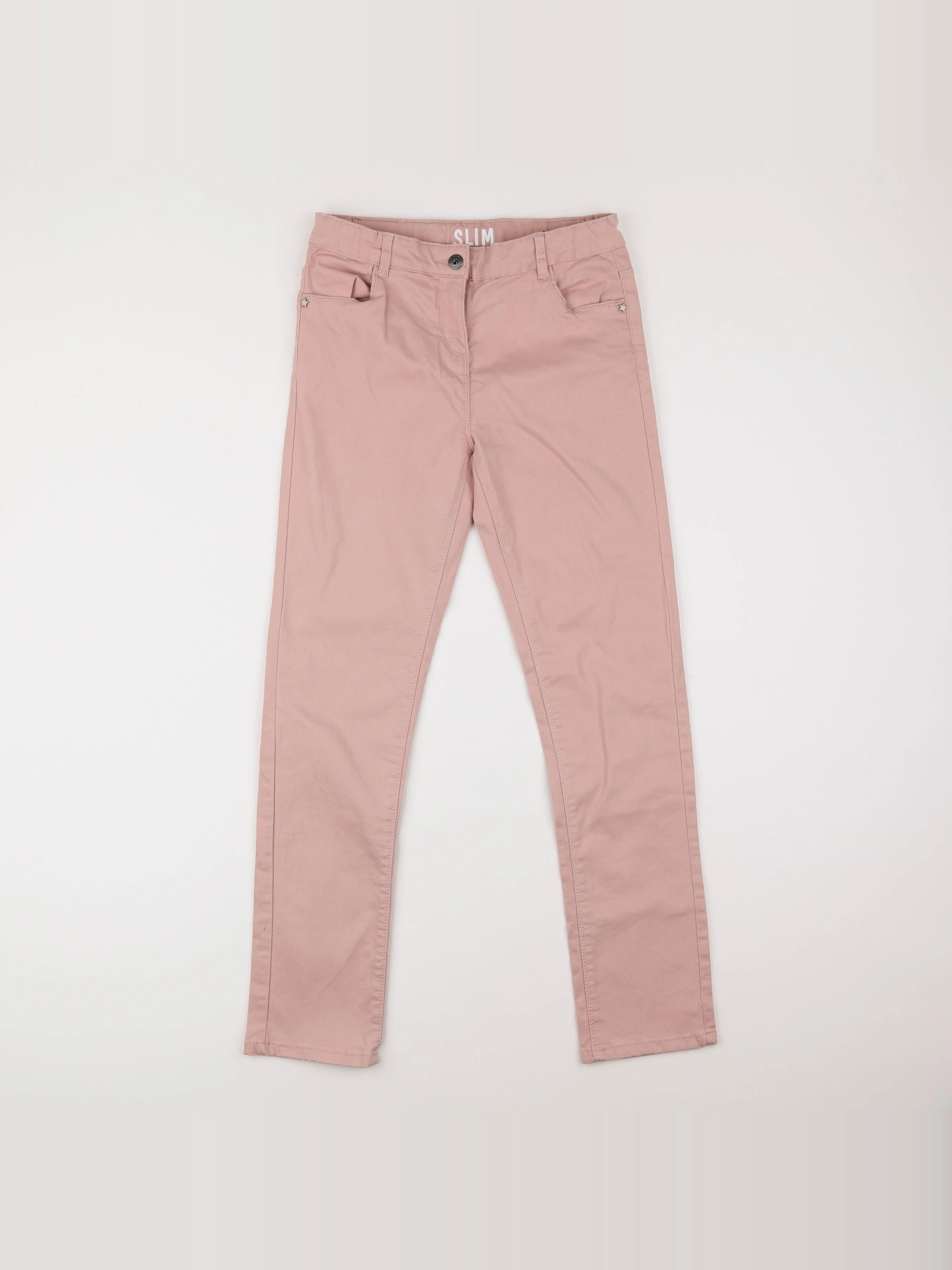 Vertbaudet - pantalon rose - 12 ans
