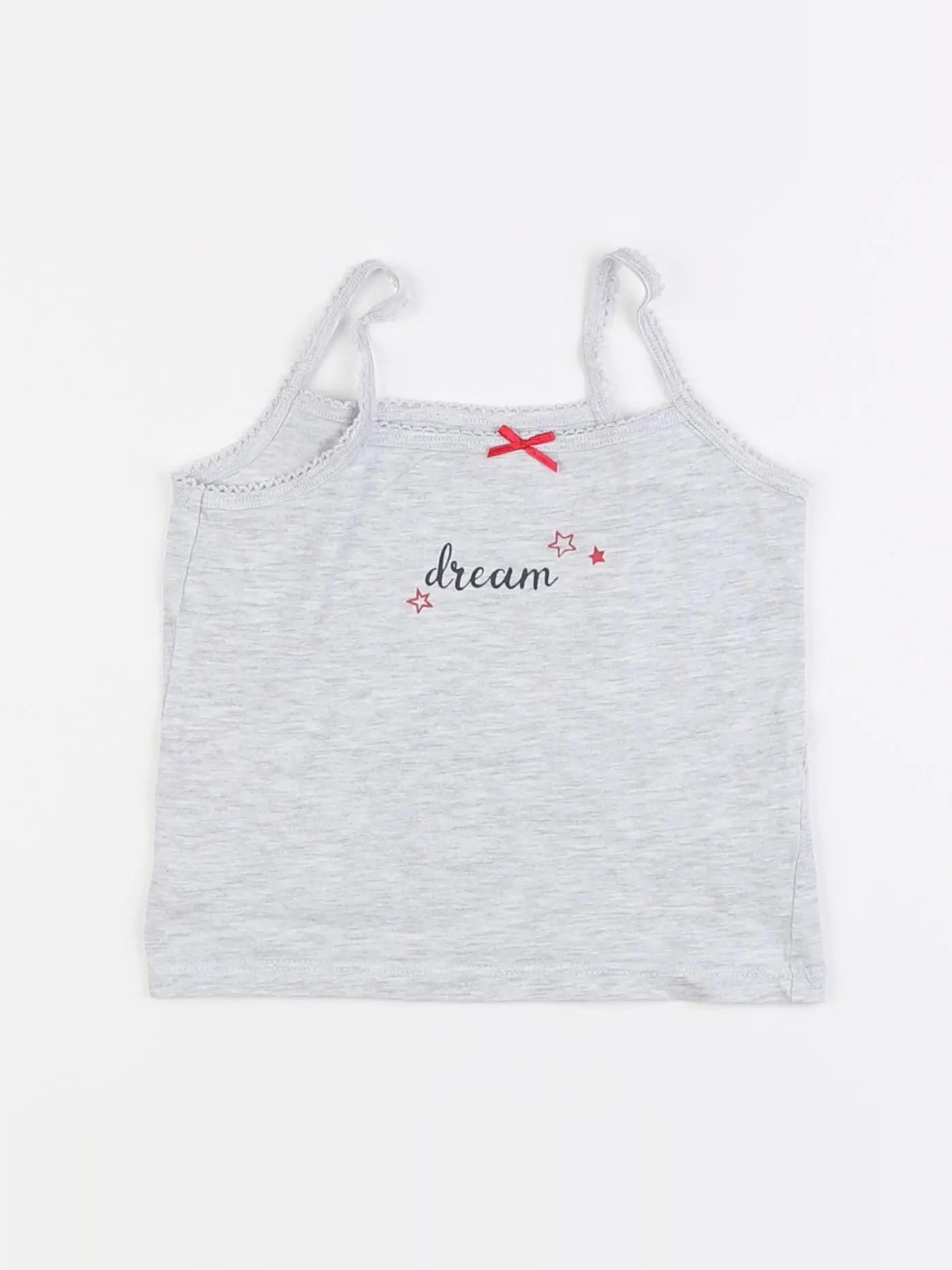 Vertbaudet - maillot de corps gris - 2 ans