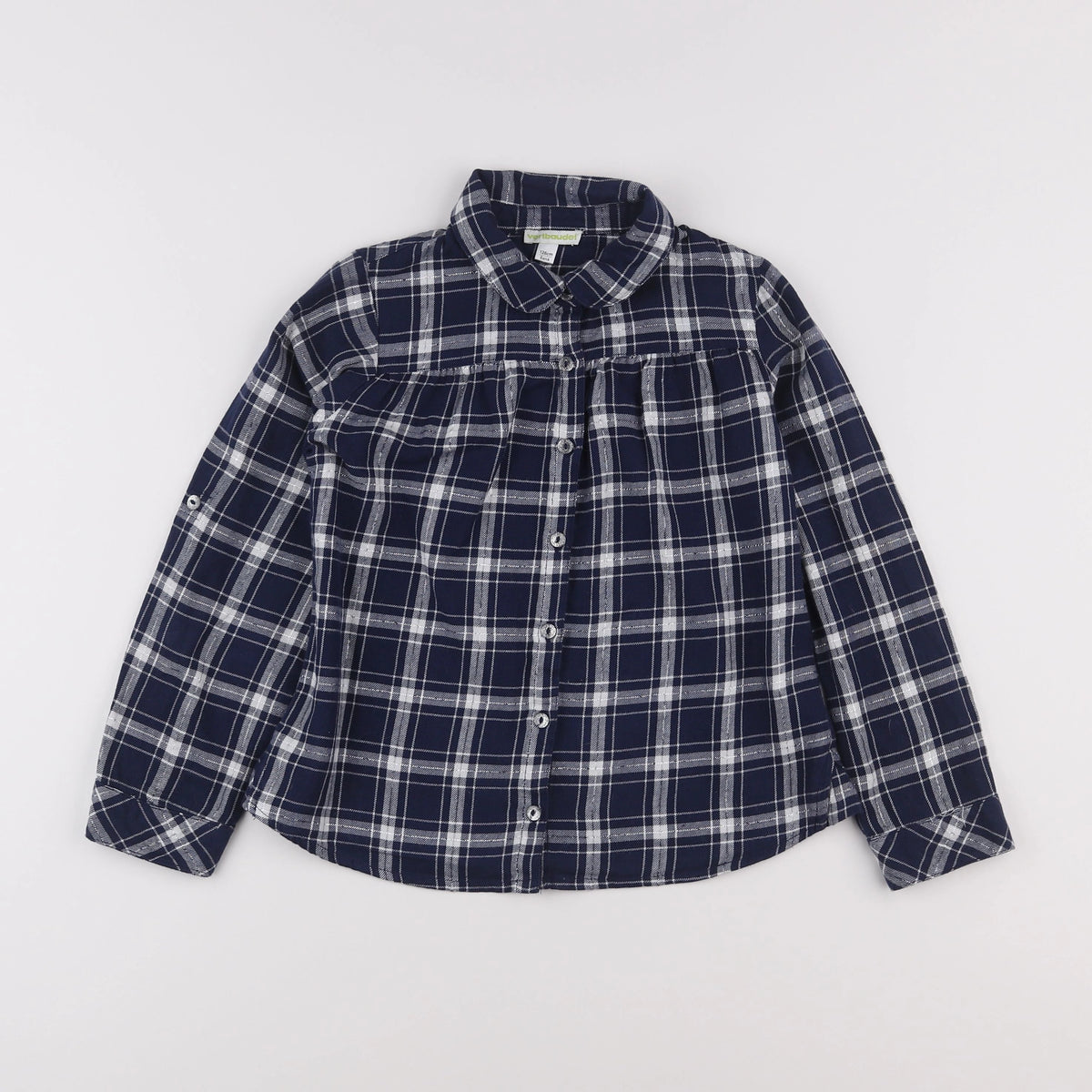 Vertbaudet - blouse bleu - 8 ans