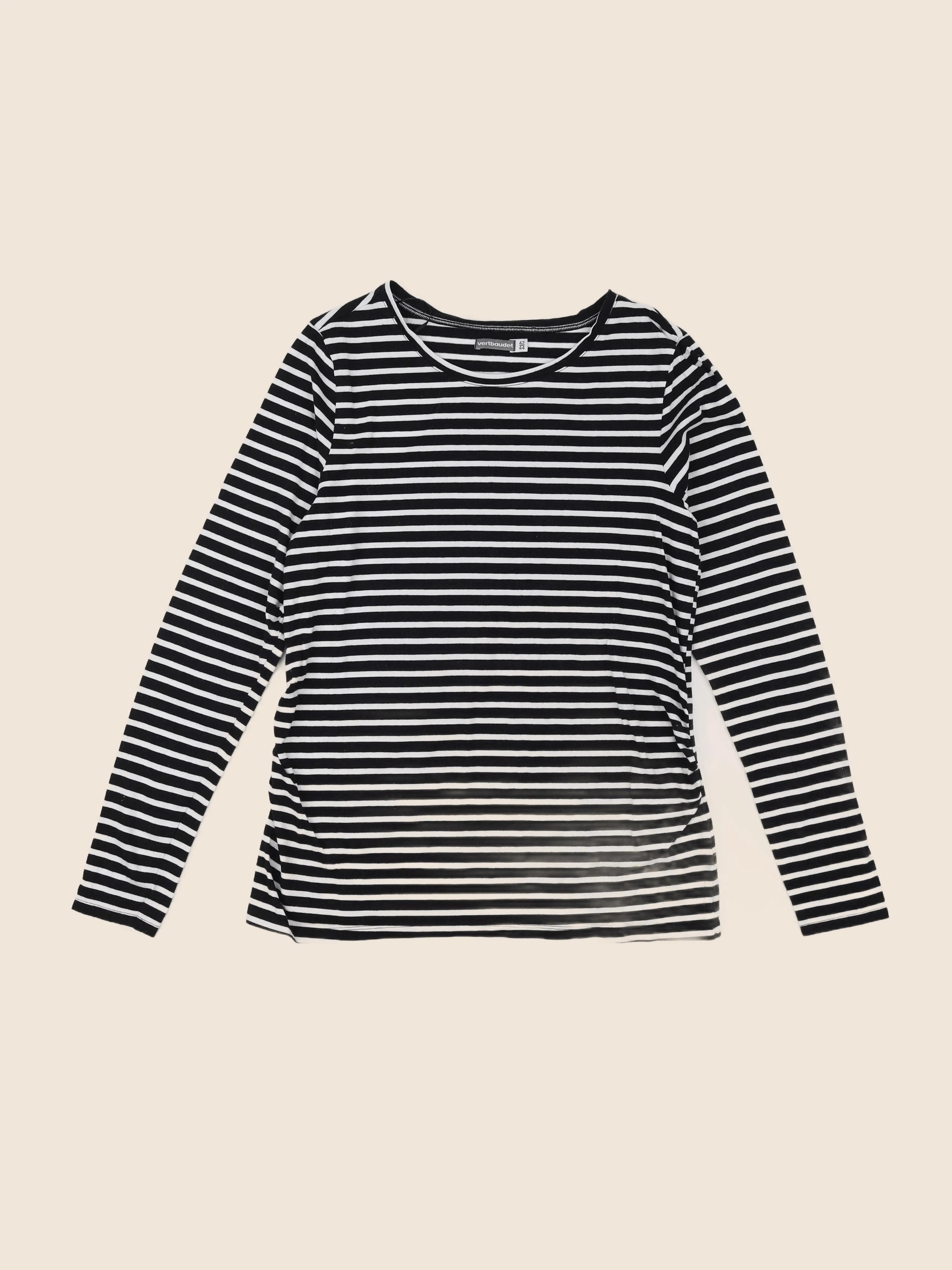 Vertbaudet - tee-shirt grossesse noir - 42 à 44