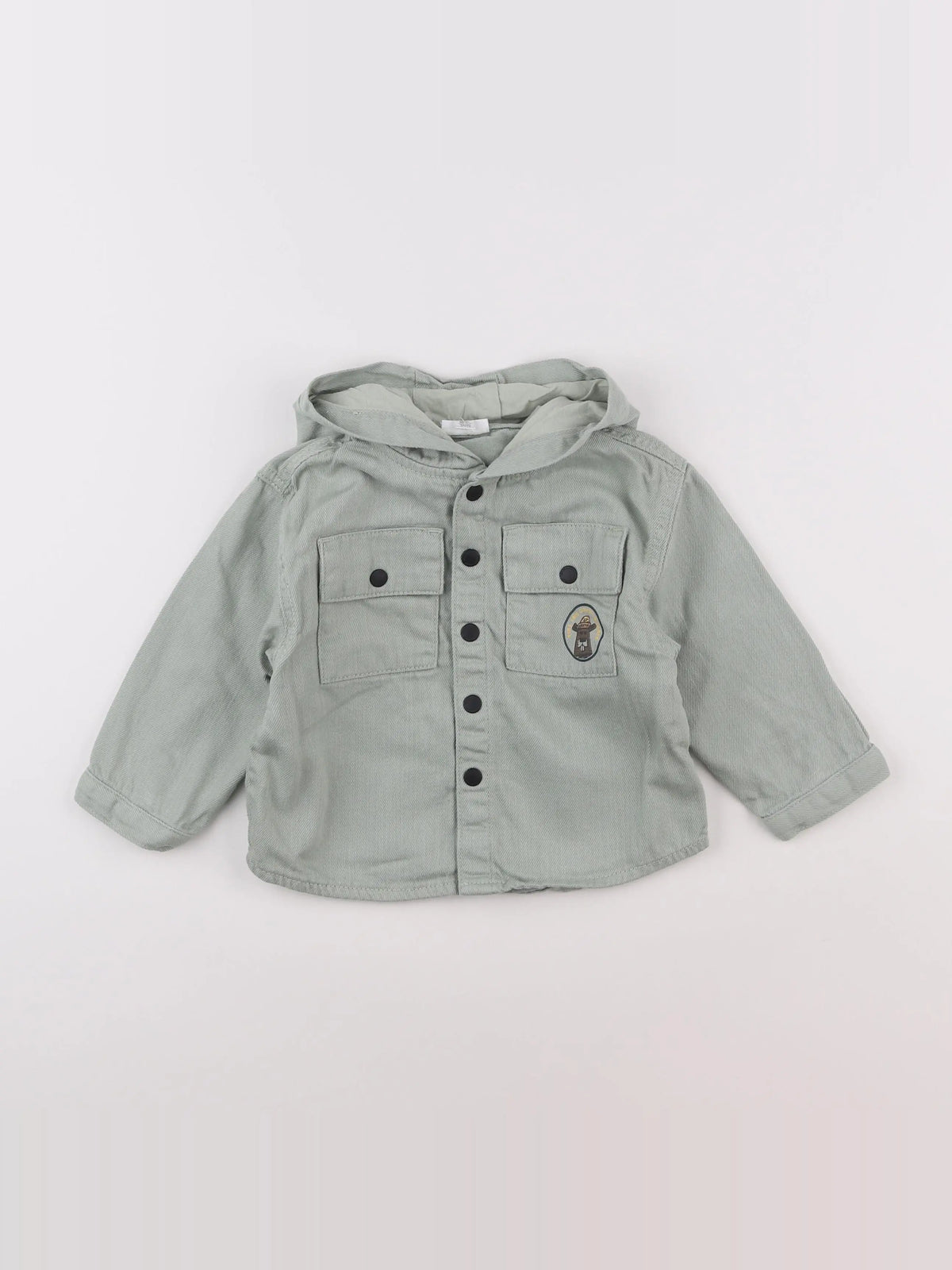 Vertbaudet - veste vert - 2 ans