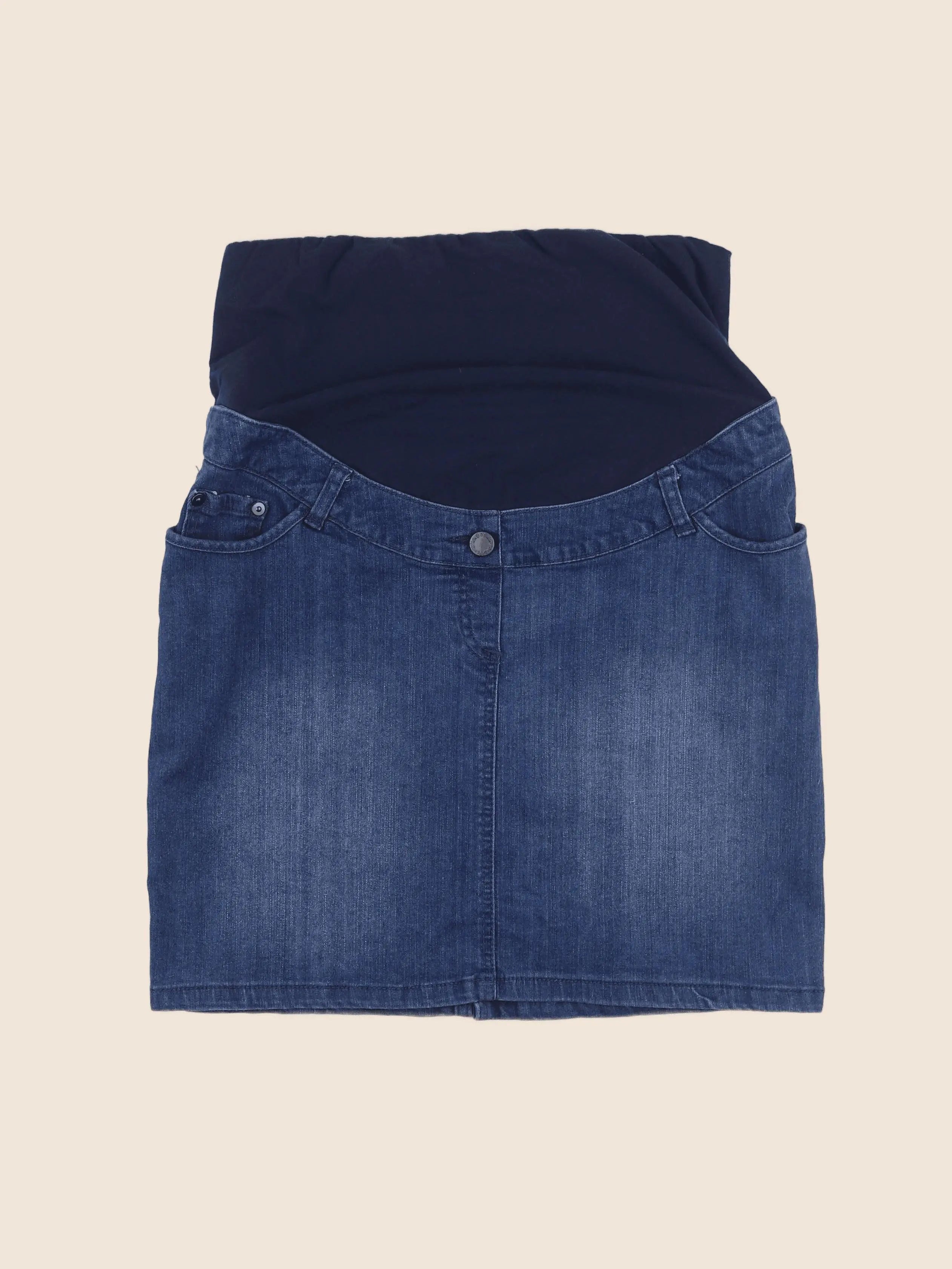 Vertbaudet - jupe grossesse bleu - 40