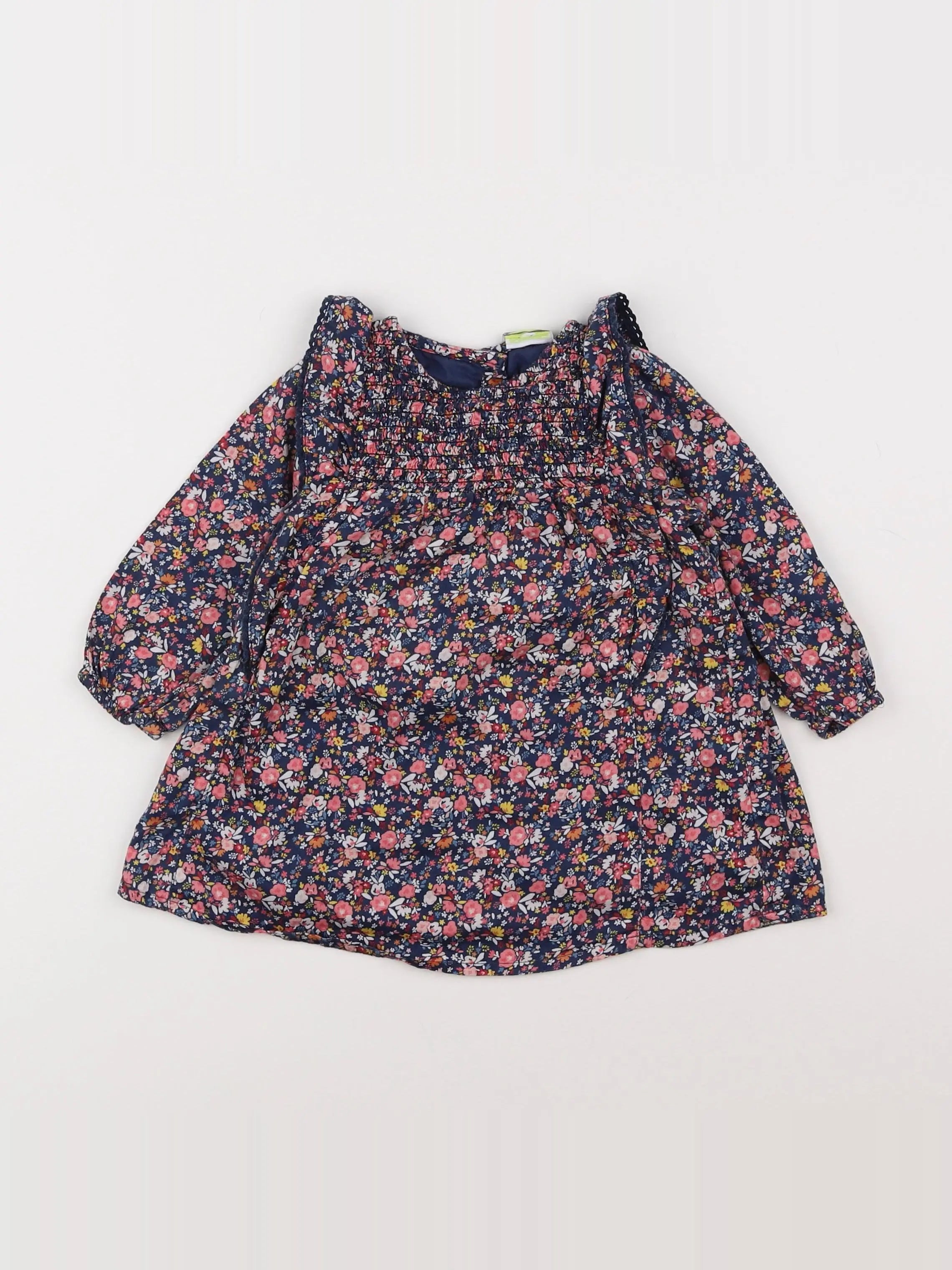 Tape à l'oeil - robe multicolore - 12 mois