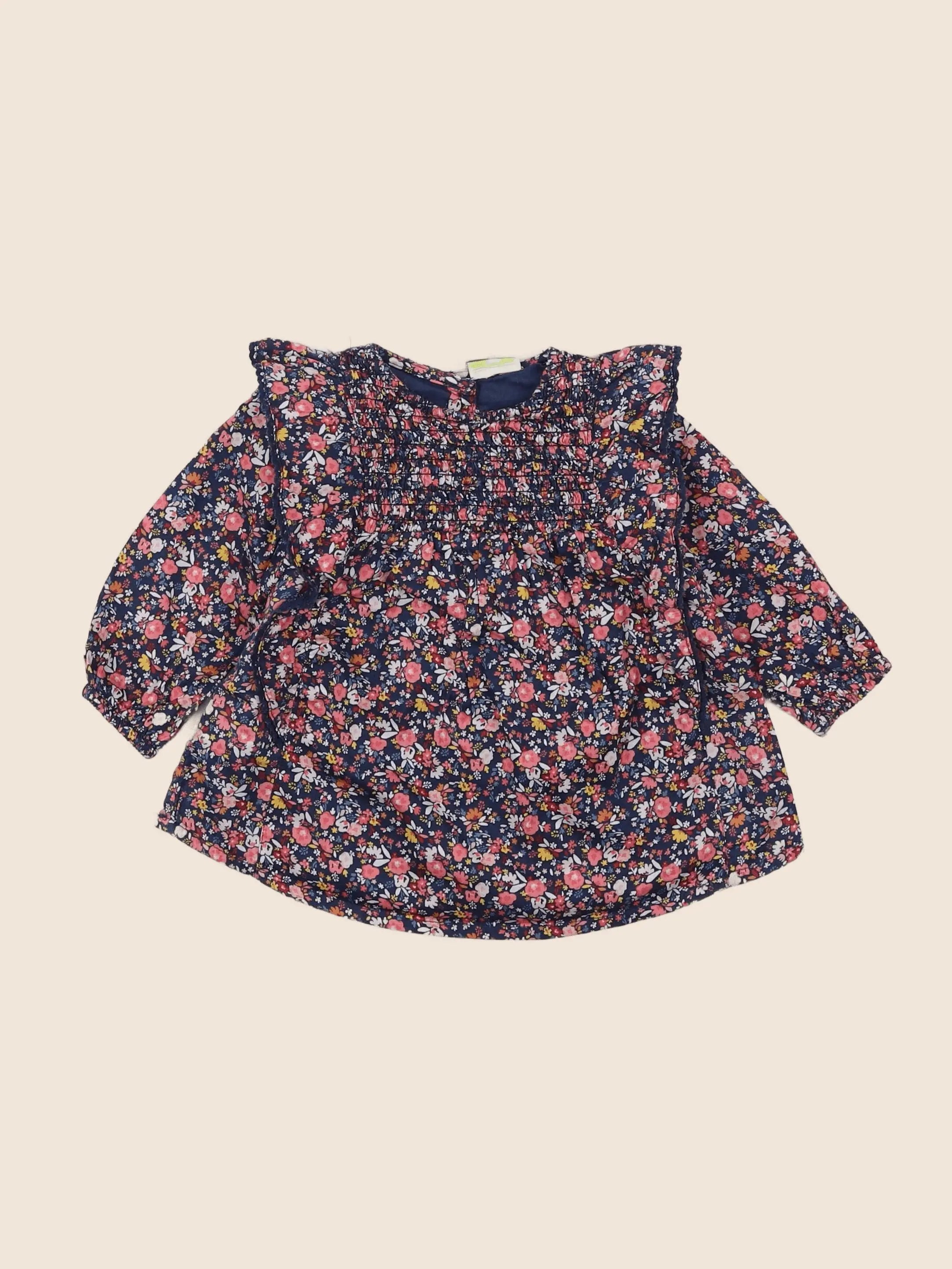 Tape à l'oeil - robe multicolore - 3 mois