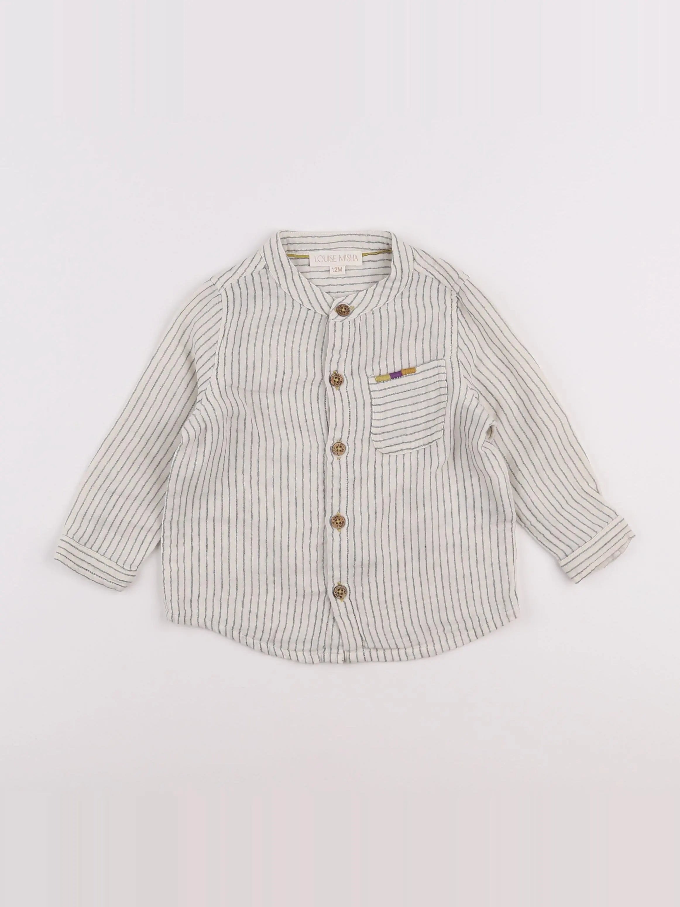 Louise Misha - chemise beige - 12 mois