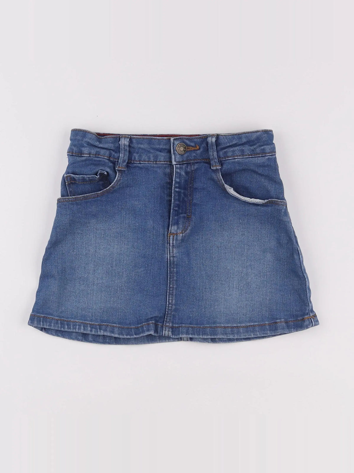Monoprix - jupe bleu - 6 ans